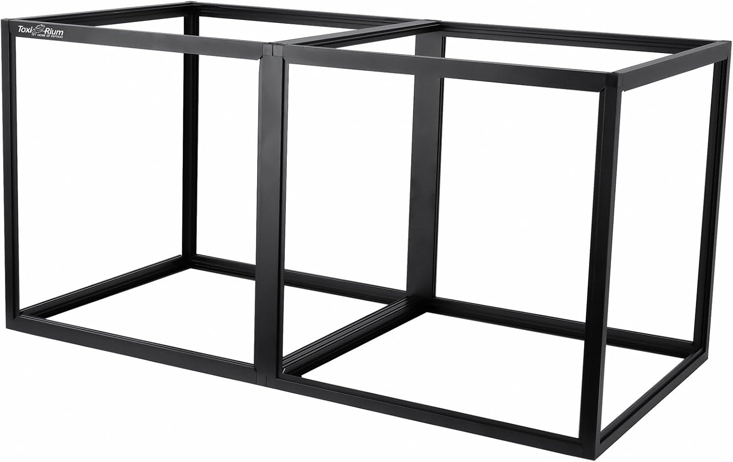 Enclosure Stand 48x24inch for Off-Floor Placement and Stunning Display-Elevate Your Reptile’s Home 24 inches Height(Black)