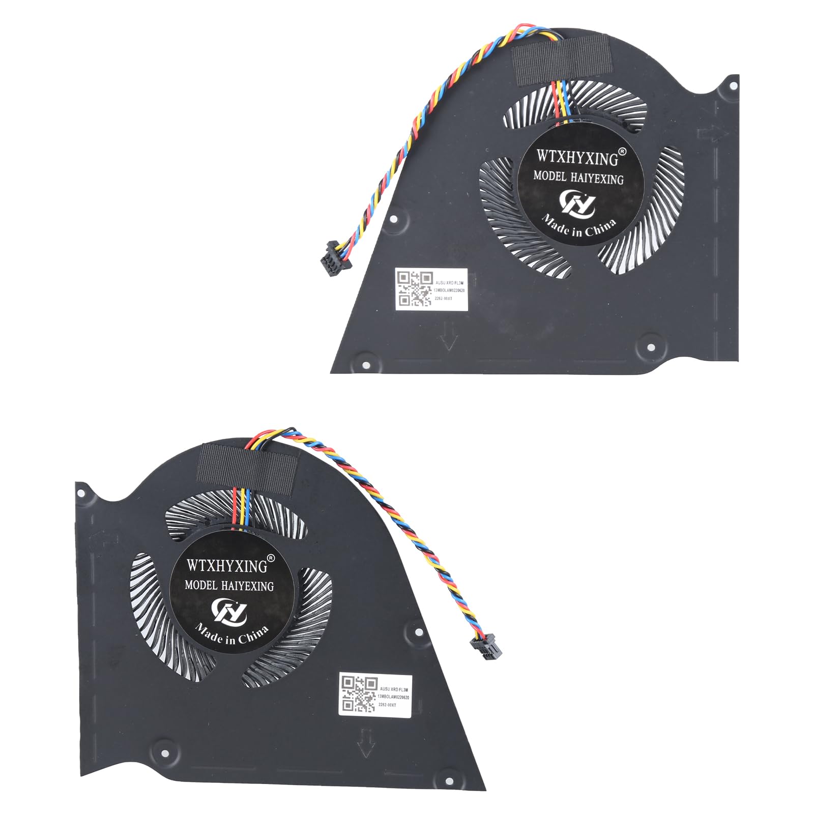 Laptop CPU GPU Ventola Raffreddamento DC12V 1A 4Pin Radiatori per Zephyrus S GX531 GX531GM GX531GX Ventola Raffreddamento per Laptop