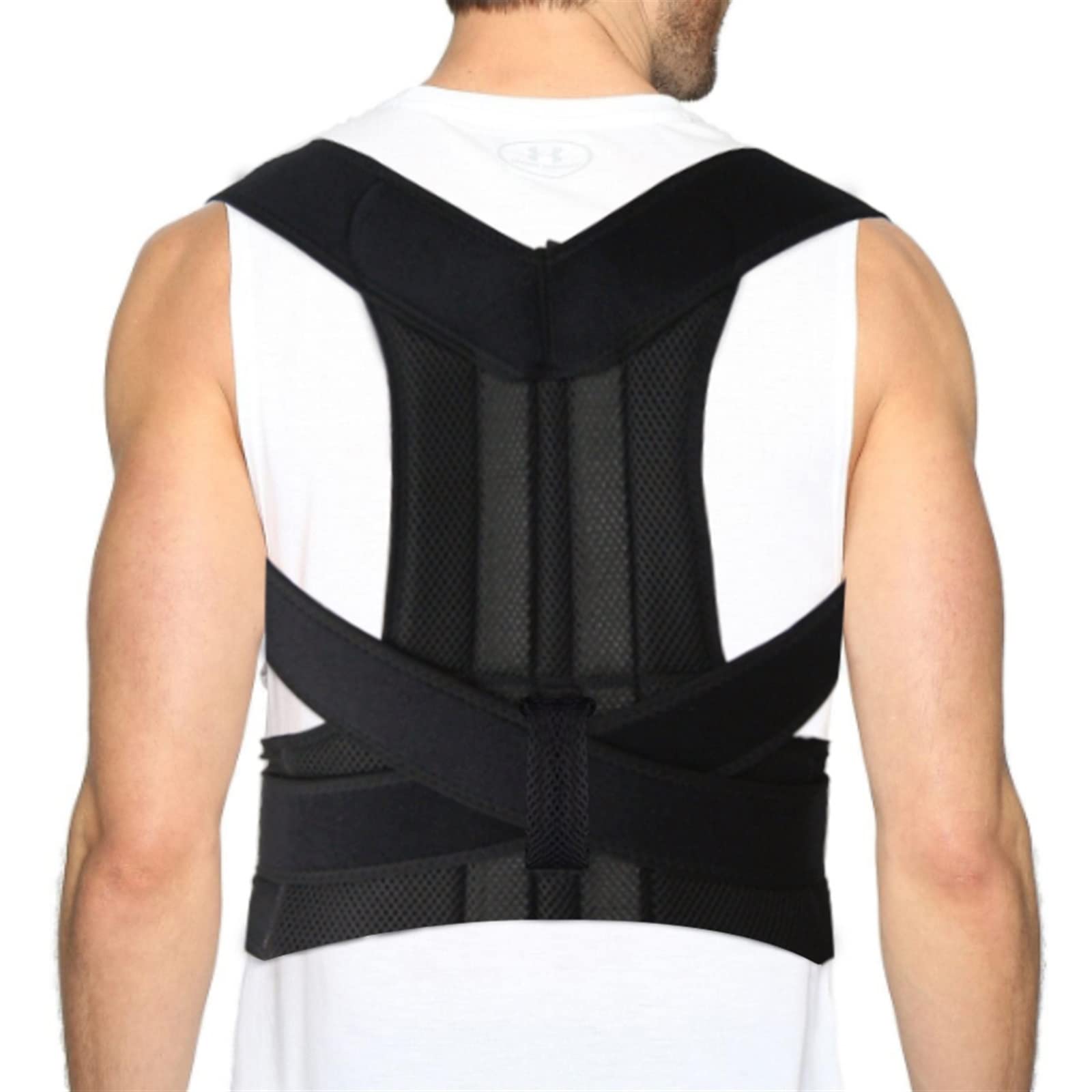 Correttore per la Schiena Correttore per la Postura Brace Spalla Supporto per la Schiena Cintura Bretelle Supporta la Cintura per la Postura della Spalla Salute e Relax Unisex (Colore : Type 1,