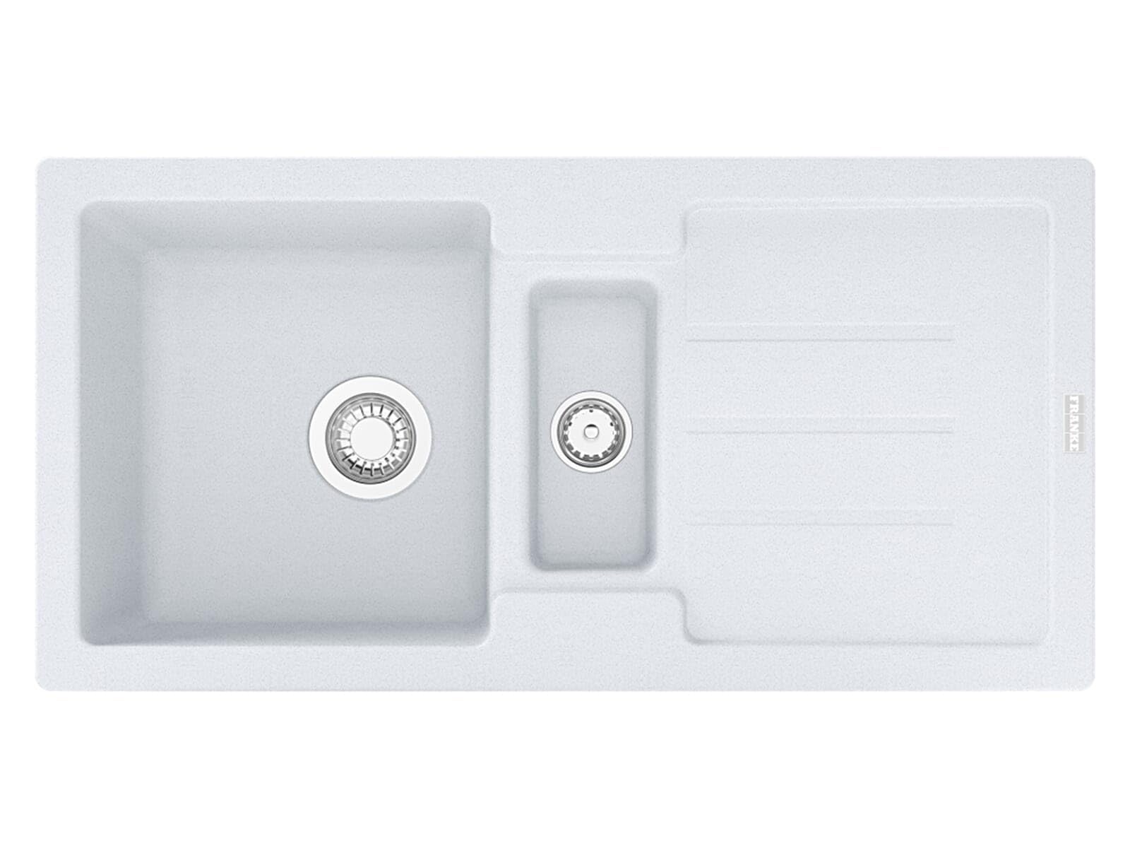 Franke Strata STG 651 – 86 Glacier Color Blanco – Grifo fregadero de granito fregadero de cocina