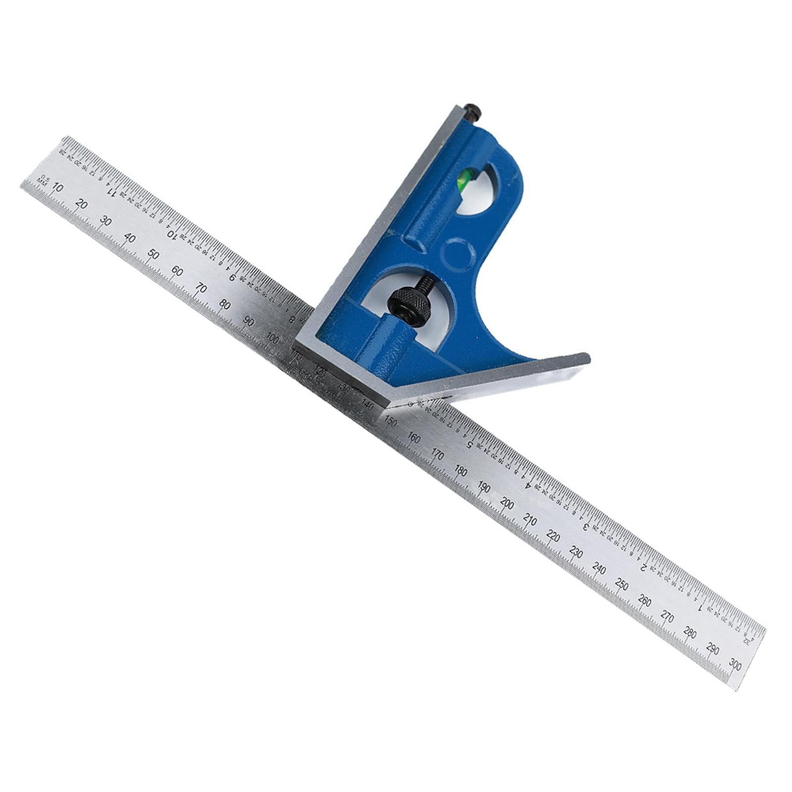 Set di strumenti di misurazione essenziali per la lavorazione del legno, 180 gradi, 300 mm, adatto per ingegneri di falegnameria, progetti di ingegneria, modelli e strumenti