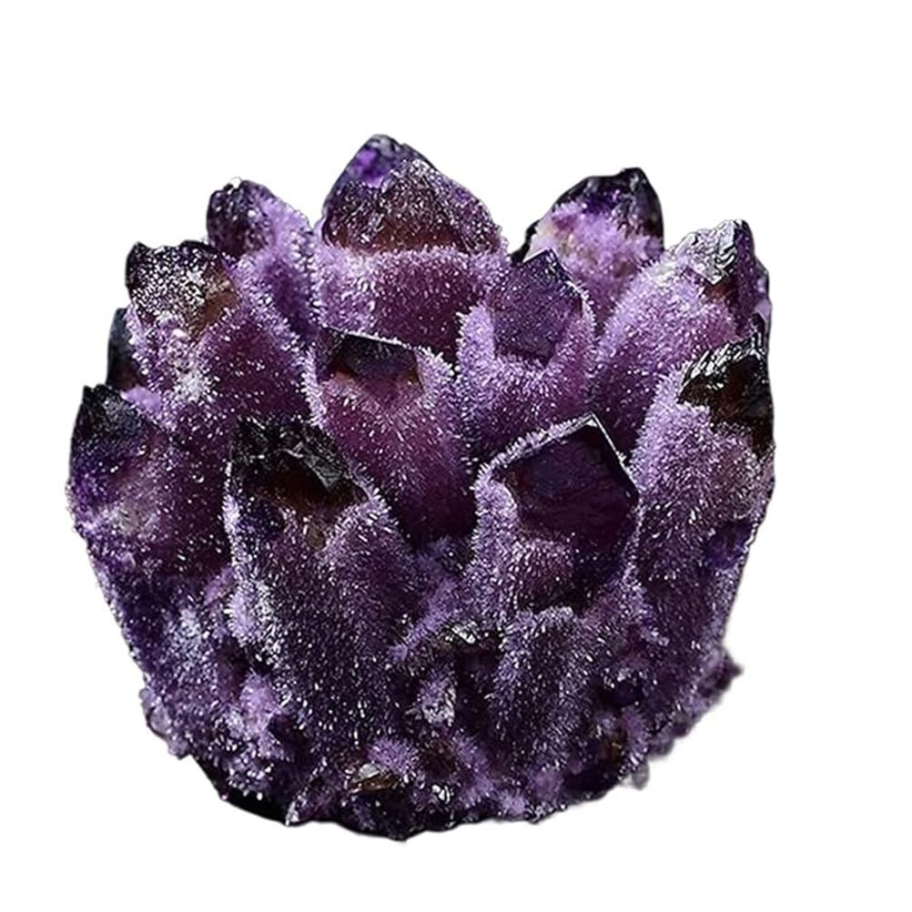 ITCLEYMDZV Amethyst Crystal Cluster, Quartz, Raw Crystals and Stones for and Home Decoration,200~300g