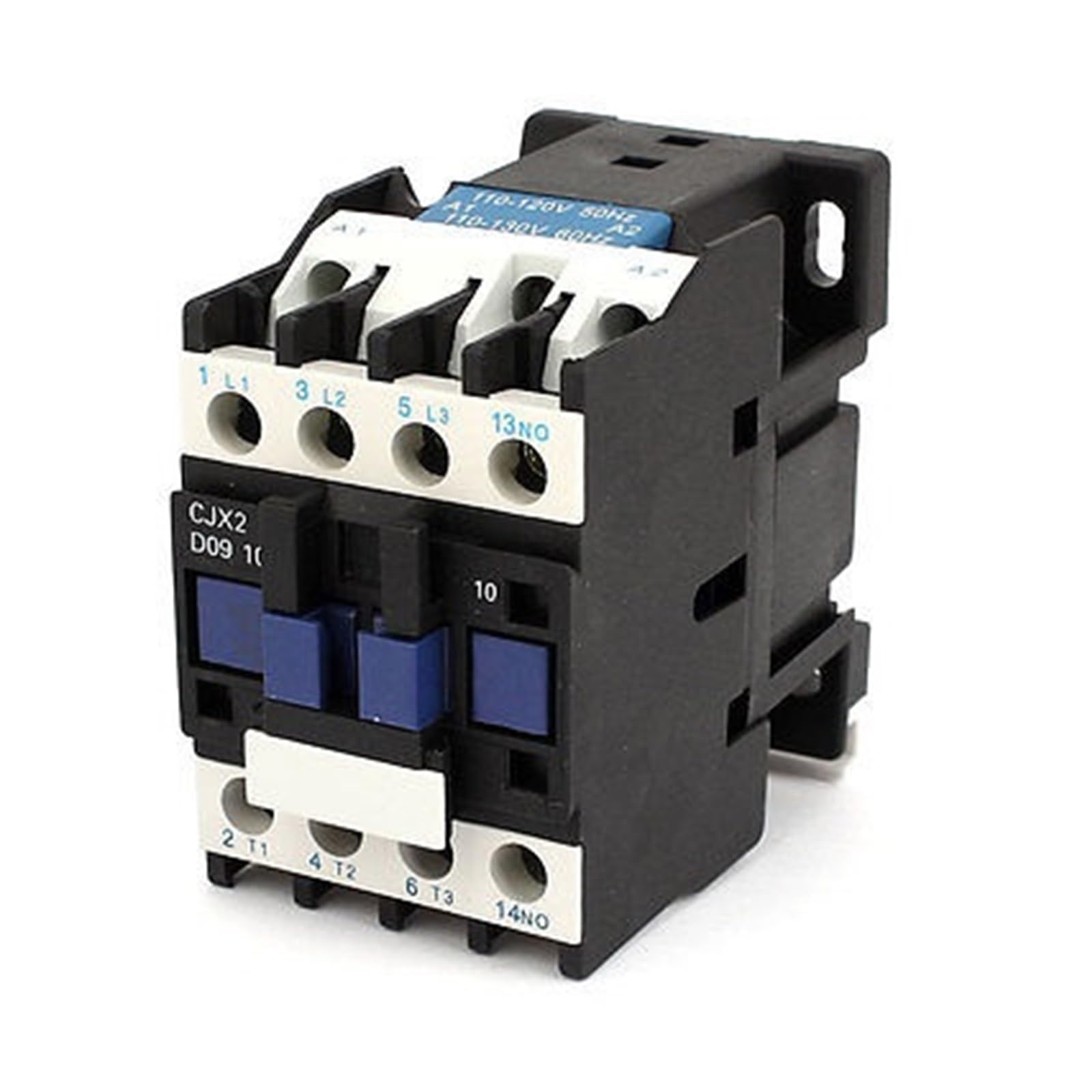 RCGKNNMUZ LC1-D0910 110-120V/130V 50/60Hz Coil 25A Three-Pole 1NO/1NC AC Contactor