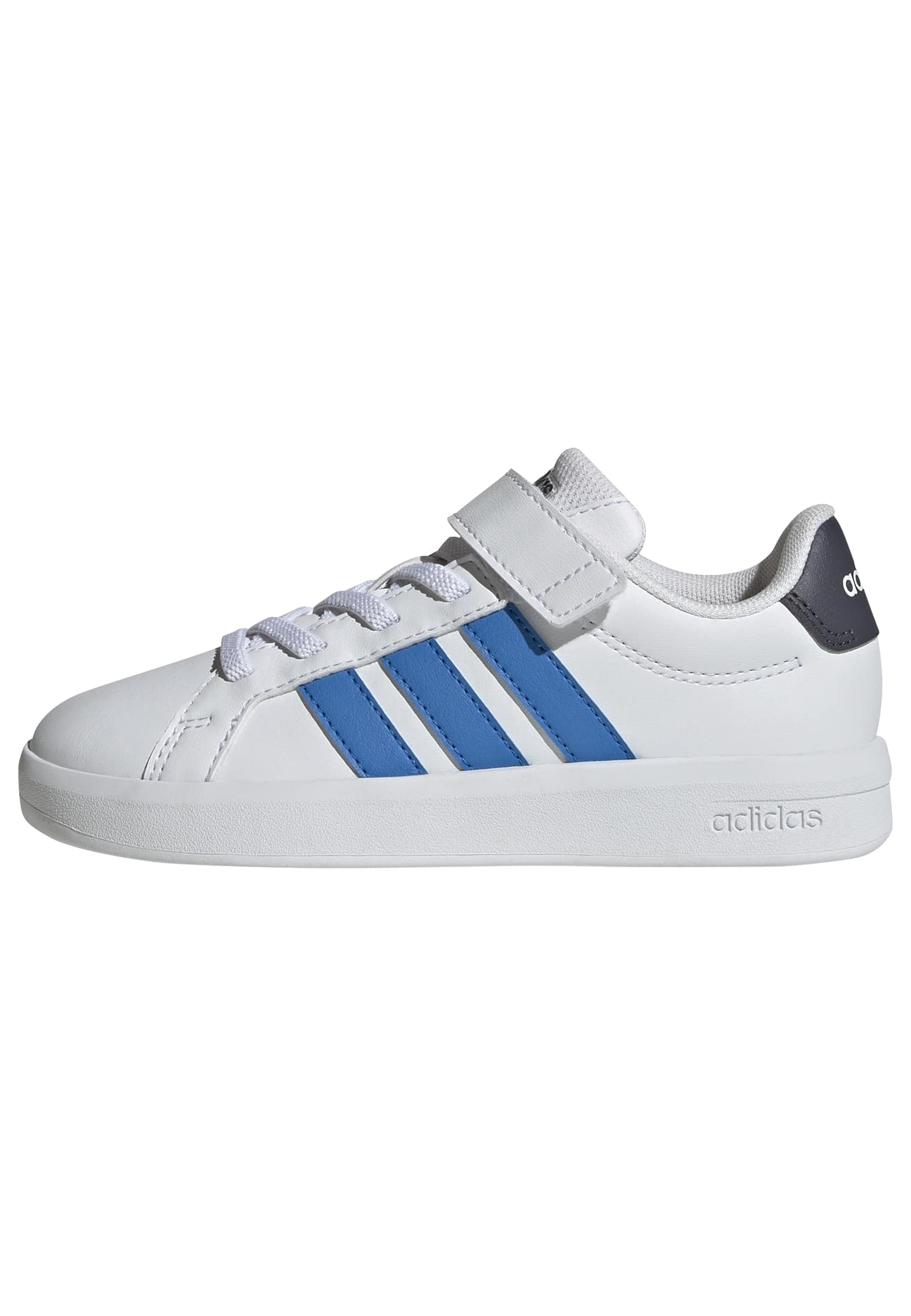 adidas Unisex Kids Grand Court 3.0 Children Shoes, FTWR White/Lucid Ray Blue/Aurora Onix, 10 UK Child