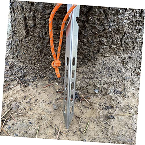 Clavos de camping VANZACK para terrenos de acampada duros y pedregosos 8