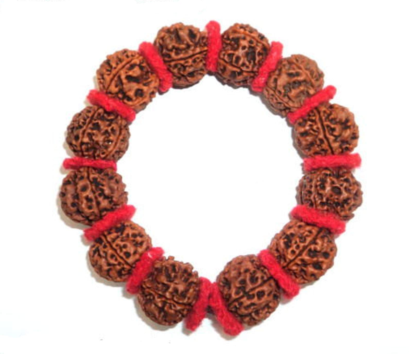 REBUY 5 Mukhi Rudraksha Bracelet / Guru Bracelet for Men and Women (B0742FNG8Q) Amazon Price History, Amazon Price Tracker