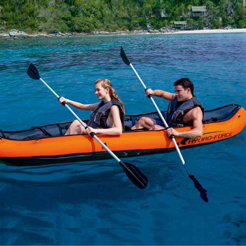 MU Canotto Barca gommone da pesca Heavy Duty 2 persona Canotto Tender Fishing Boat Set