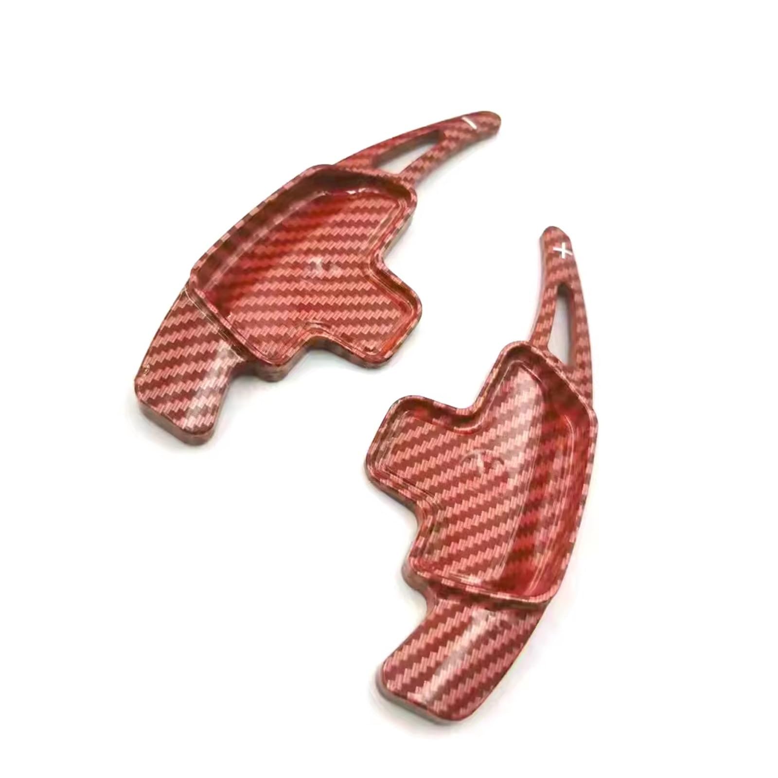 Caqrbcx Red Paddle Shifter Extensions Compatible With Benz For Gla X156 2014-2020 Steering Wheel Shifter Paddle Extension