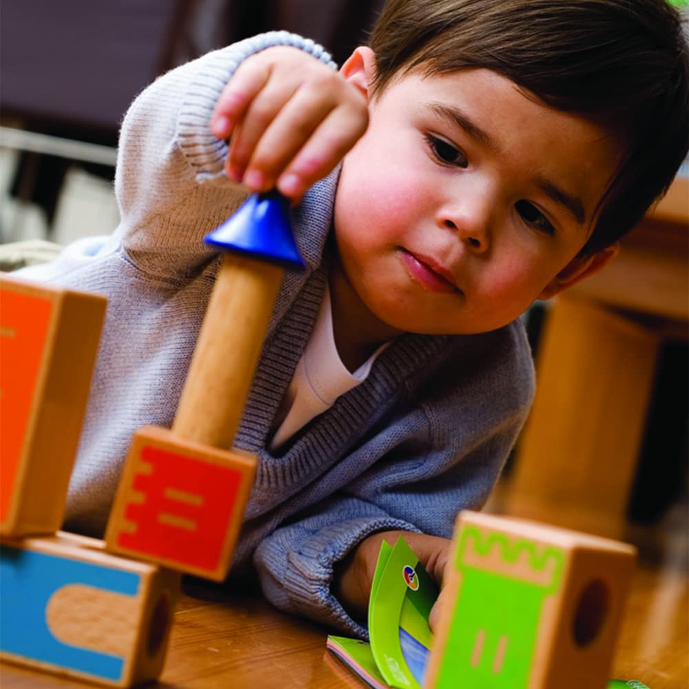 Smartgames - Castle Logix | Puzzle en Bois | Jeux éducatifs | Jouets pour Enfants 3 Ans 1 Joueur