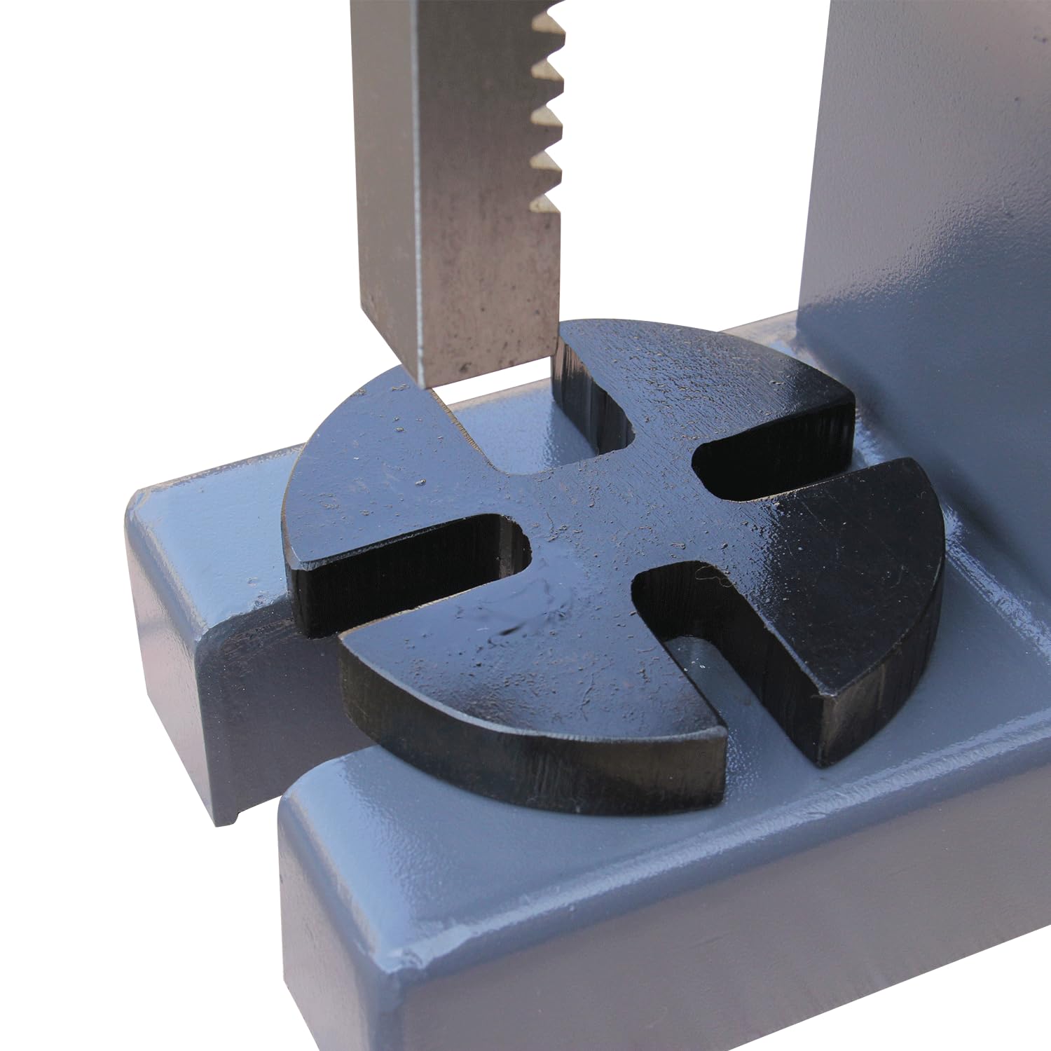 BOKA Drehdornpresse Presskraft 1t, handhebelpresse, Grundplatte 4-fach verstellbar, leichtgängiger Hebel, Werkstattpresse AP-1