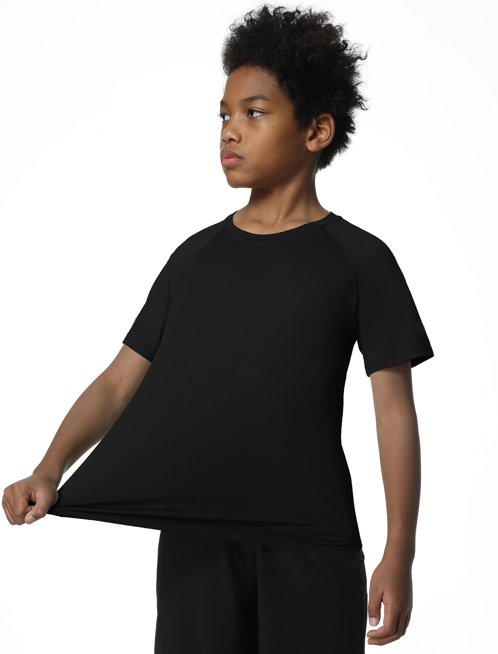 EXARUS Canotte per ragazzi Atletico Senza Maniche Felpa Ad Asciugatura Rapida Muscolare Camicie Con Cappuccio Bambini Adolescenti | Teen Atletico Sport Calcio Activewaer Palestra Corsa Basket Dri Fit Estate Muscolo Bambini 6-16Y