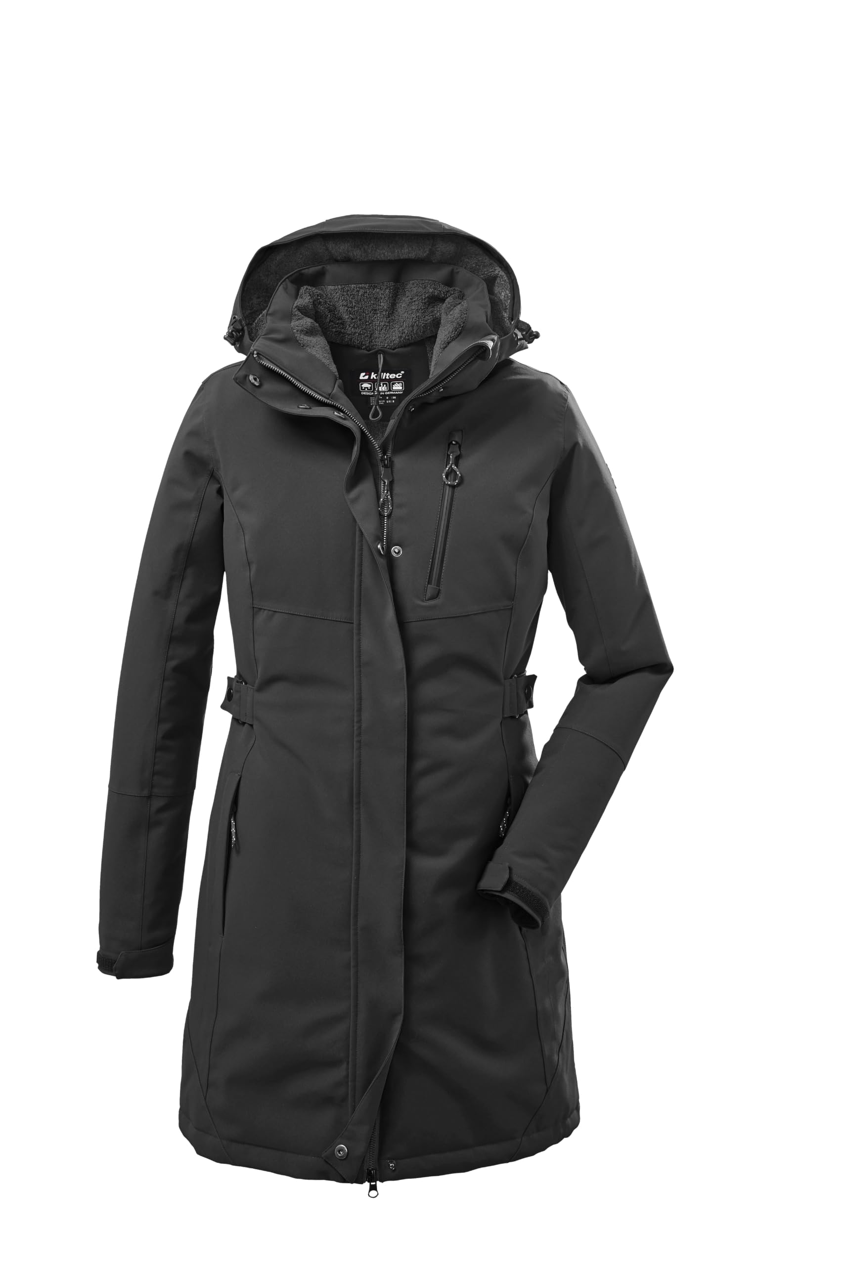Killtec Damen Funktionsparka/Parka mit abzippbarer Kapuze KOW 165 WMN PRK