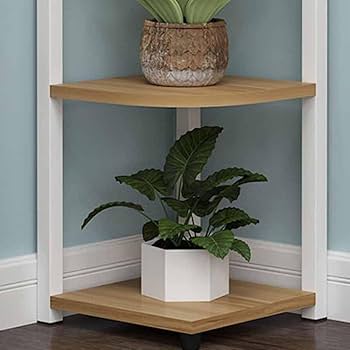 Amazon.co.jp: MJKQ9 フラワースタンド スリム コーナー ラック