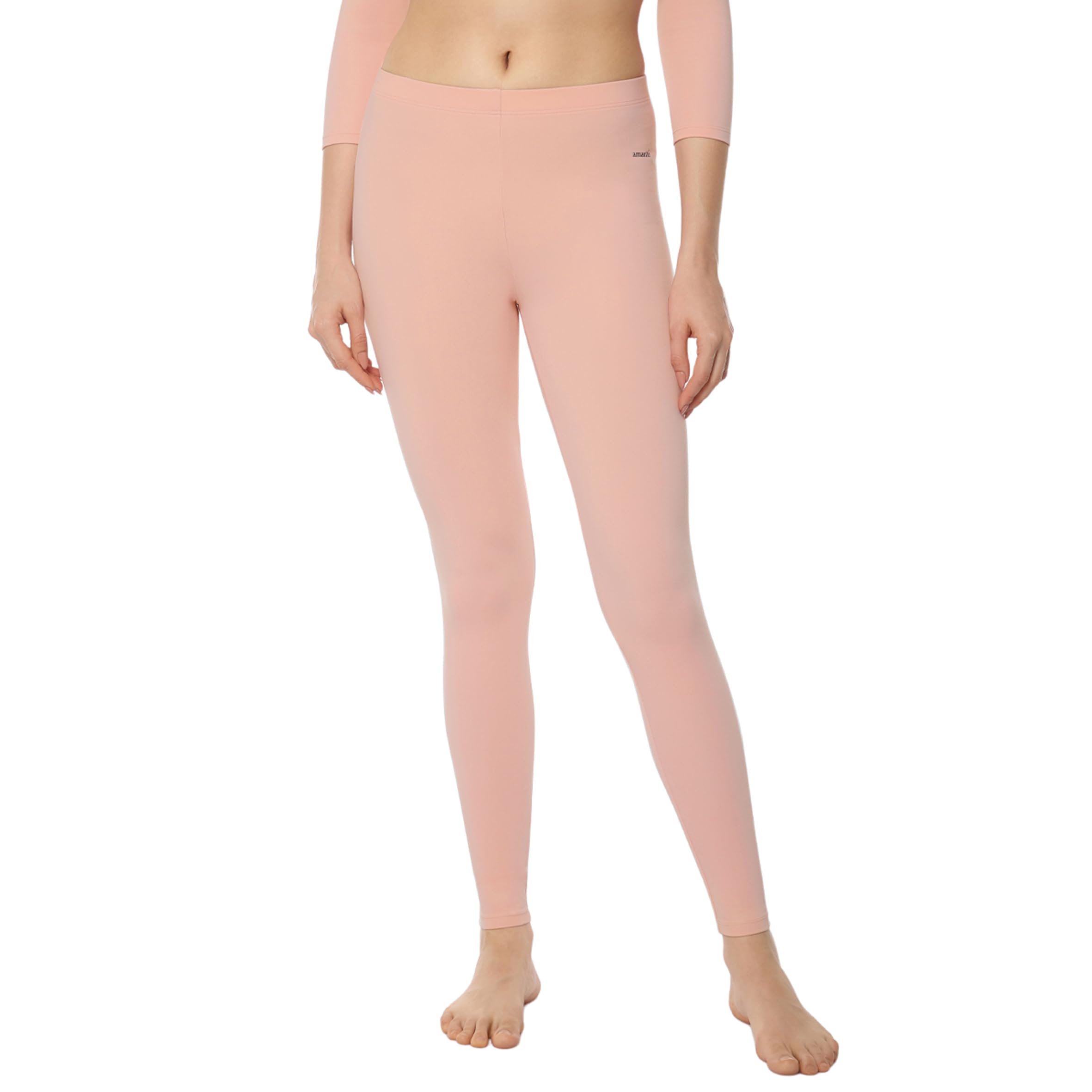 amante Solid Ankle Length Thermal Leggings-picture-10