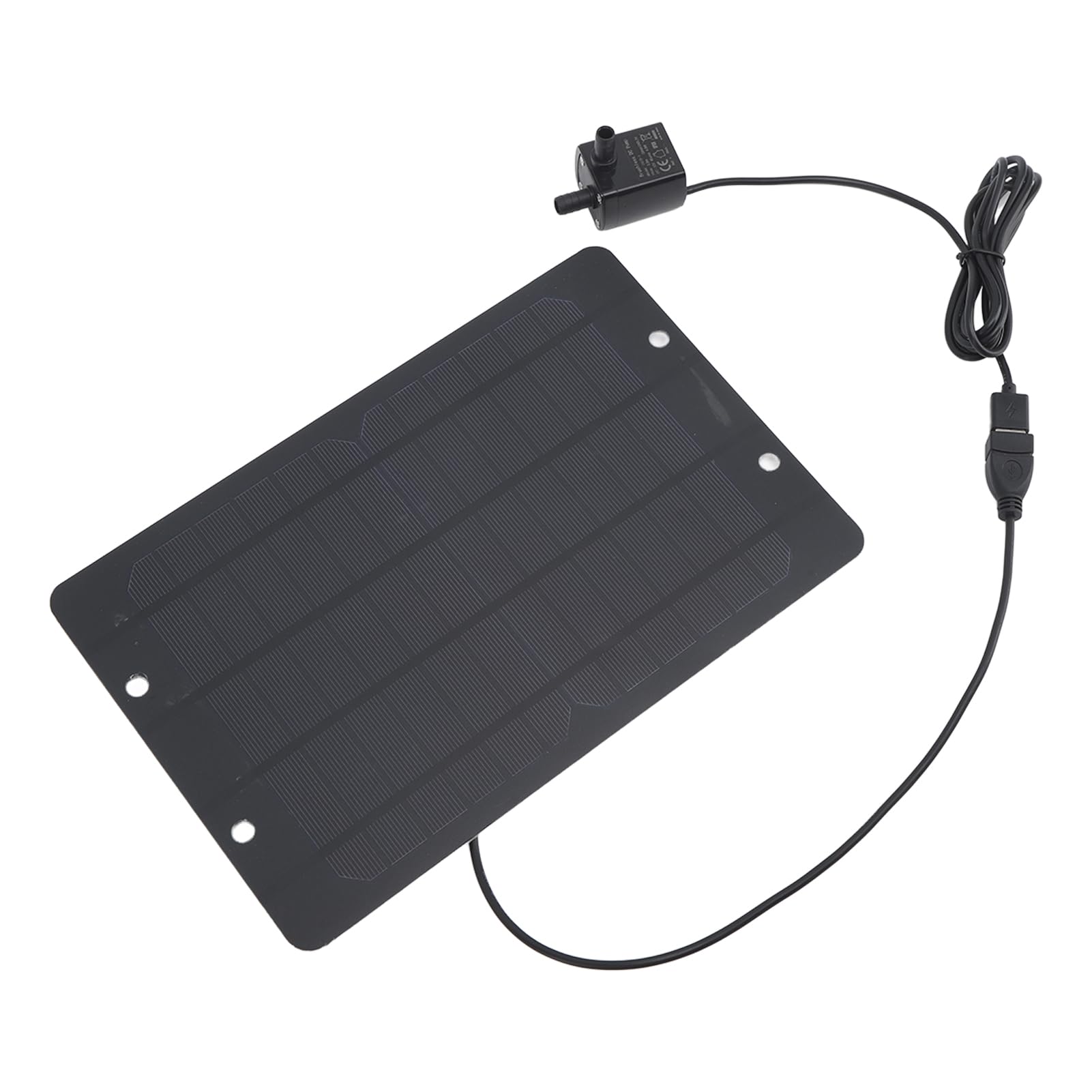 Pompa ad acqua solare per esterni, portata 240 l/h