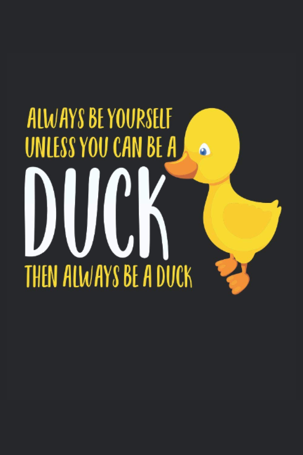 Duck notebook: Duck notebook A5 lined - for planning, organizing and taking notes