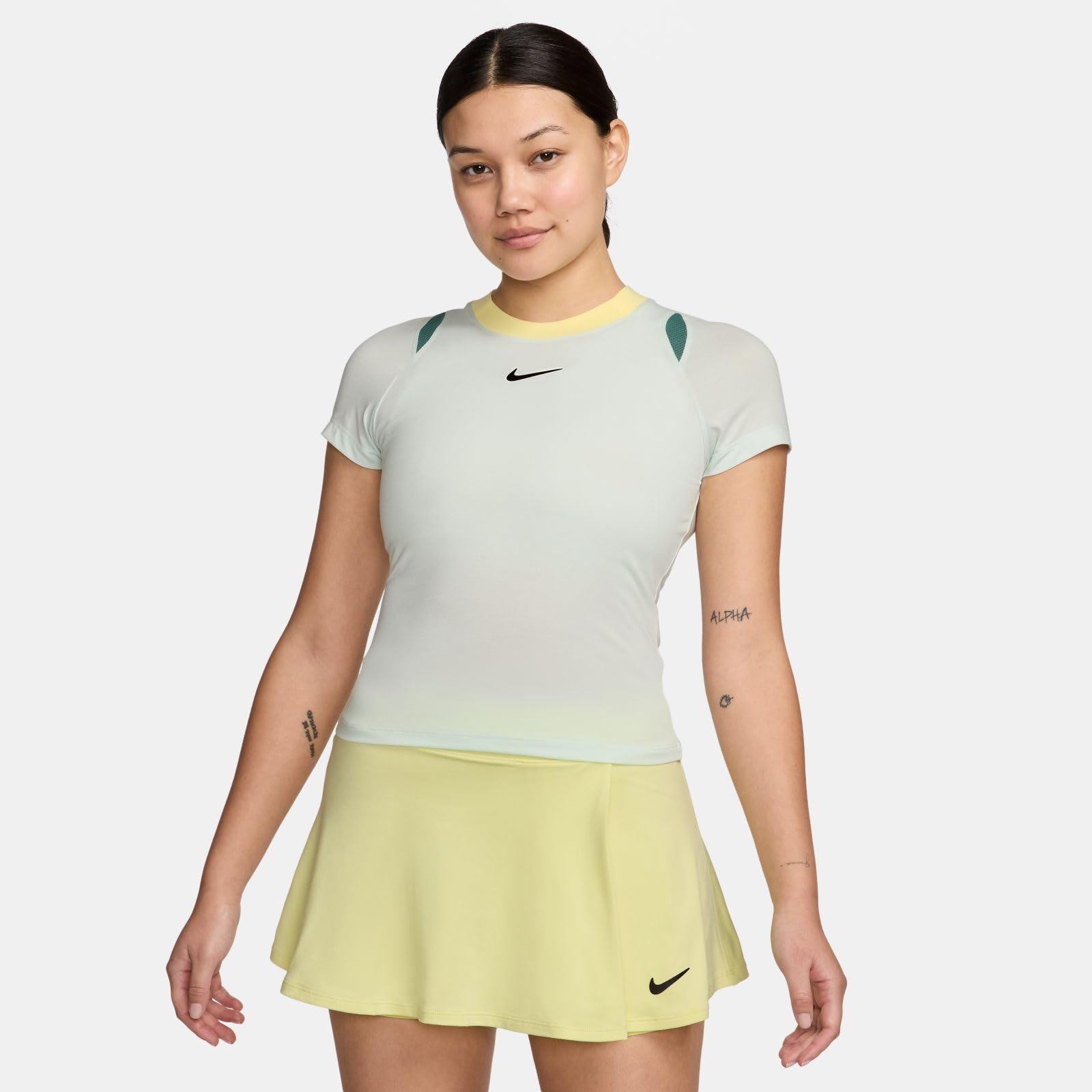 NIKE Damen Court Dri-fit Advtg Short-Sleeve Top Top Mujer