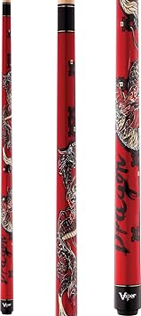 Viper Underground 58" 2-Piece Billiard/Pool Cue, Dragon