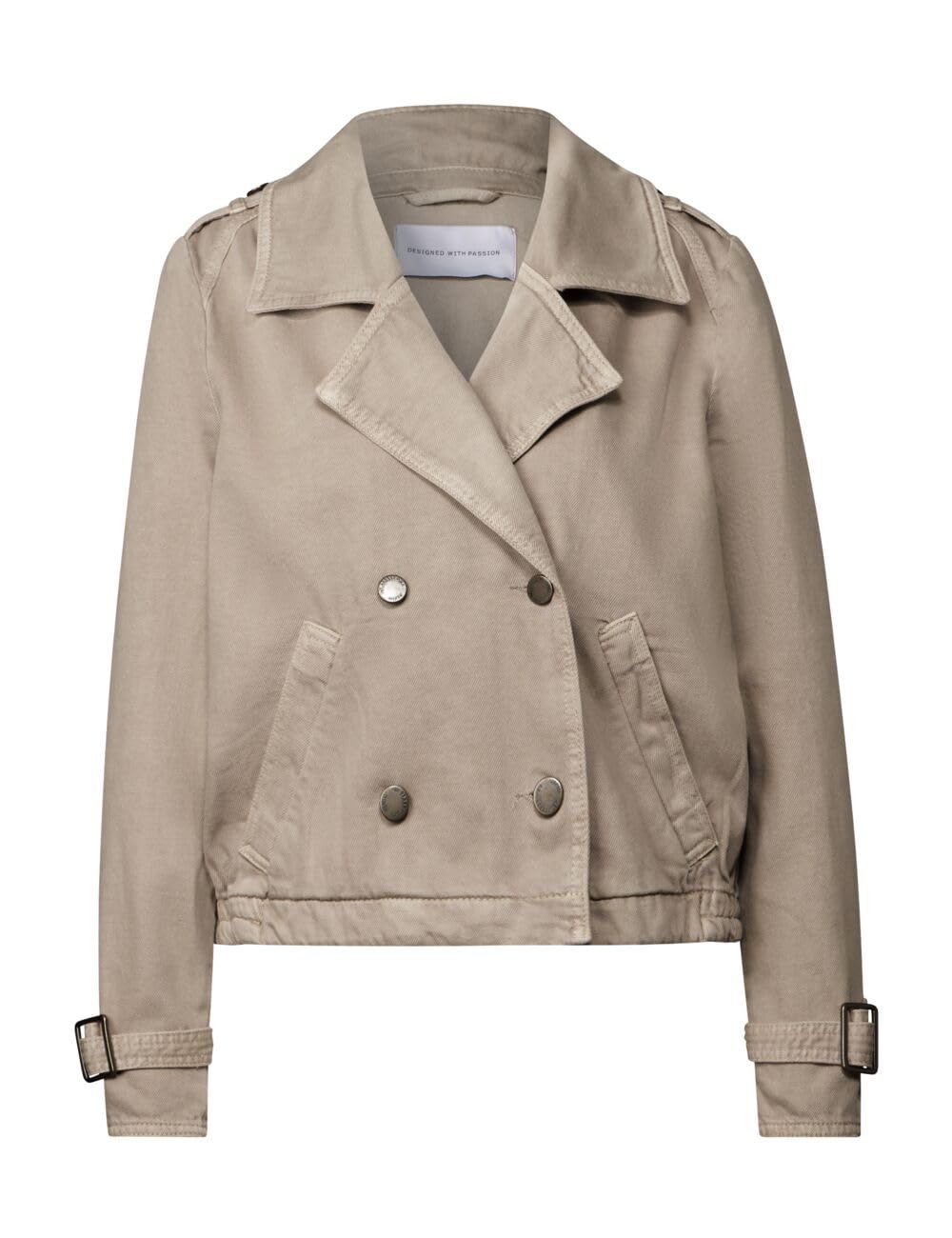 Street One Damen Denim Trench Jacke