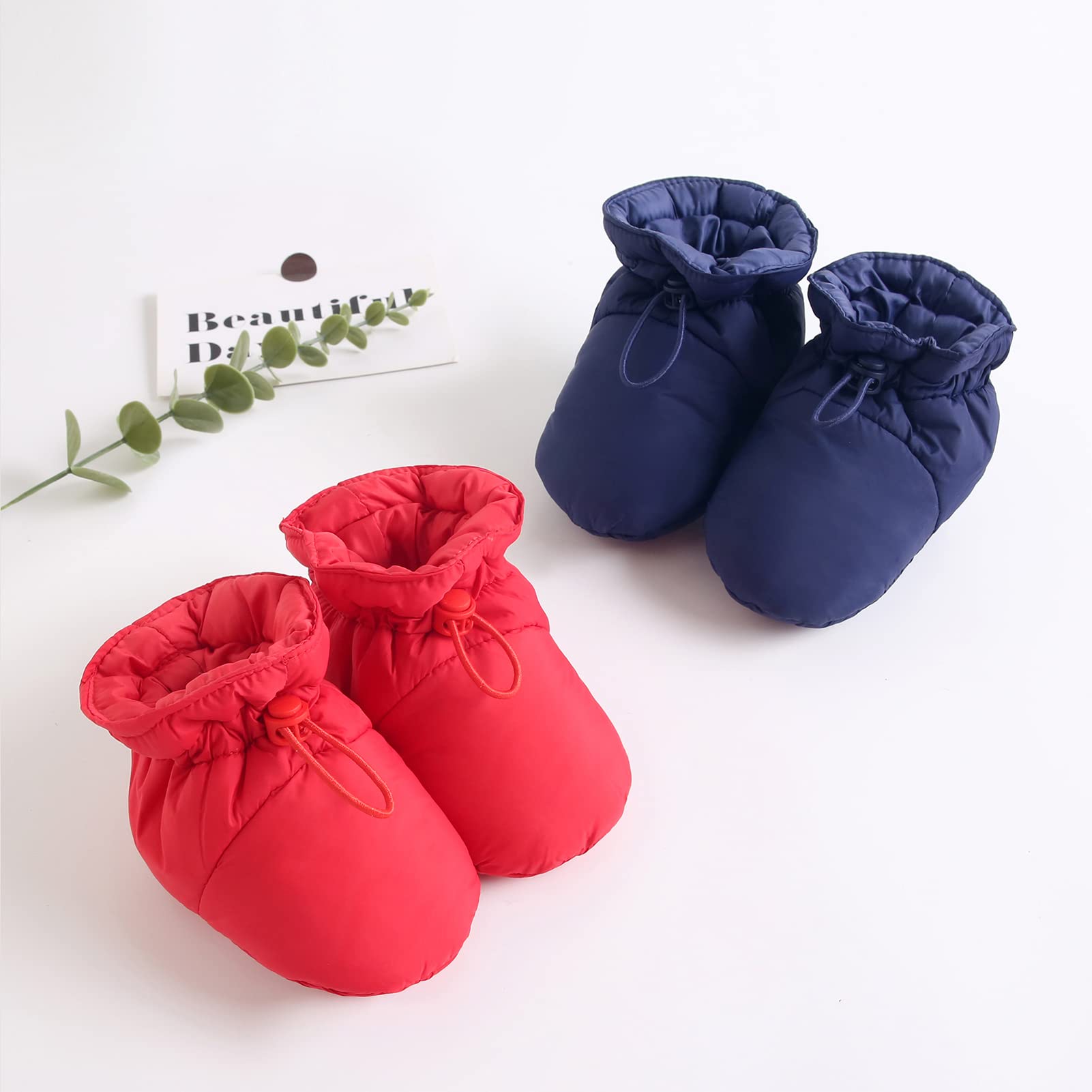 Maeau Combinaison de Neige Bébé Nouveau Né Manteau à Capuche Bébé Garçon Fille Body Barboteuse Hiver Snowsuit 0-24 mois