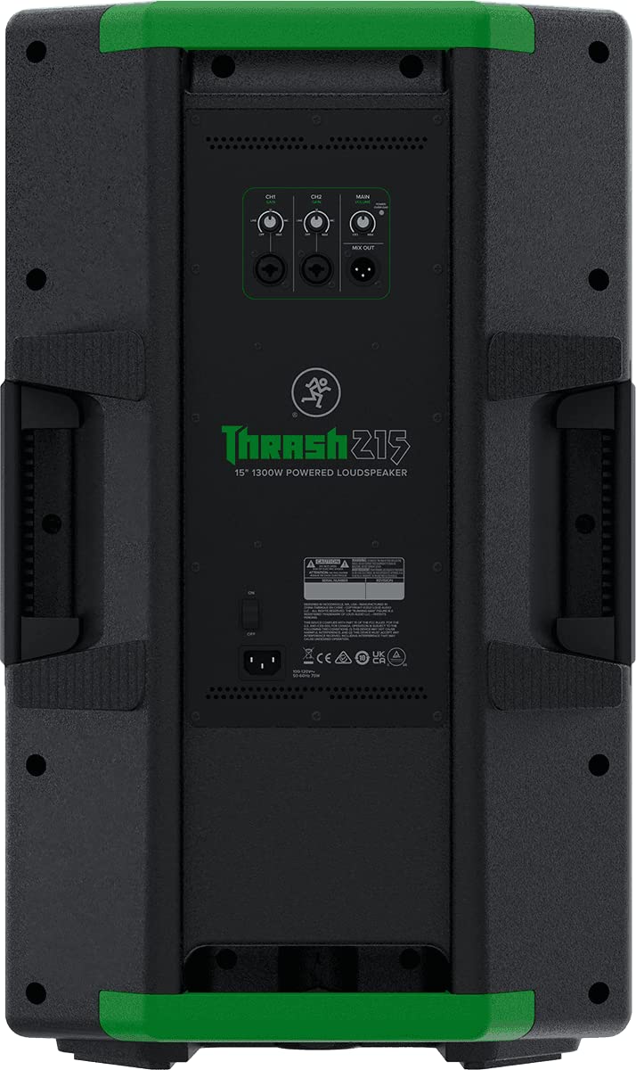Mackie Thrash215 - Altoparlante PA attivo 38,1 cm, 15", 1300 W, 1 pezzo