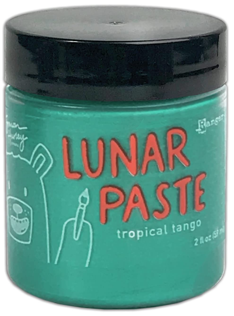 Simon Hurley Create. Lunar Paste 2oz-Tropical Tango