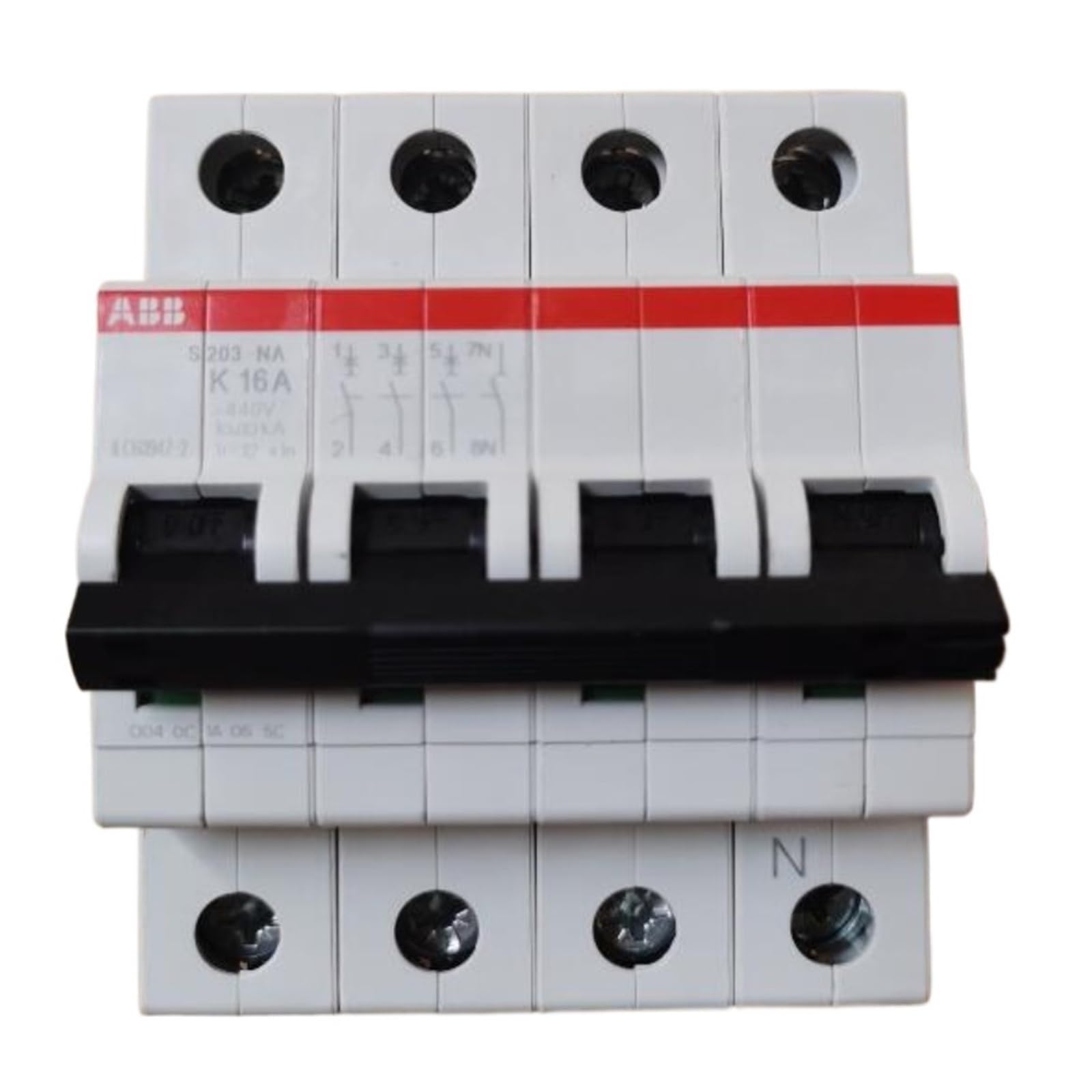 Disjoncteur miniature S203-K16 NA idéal pour sécuriser les moteurs et pompes