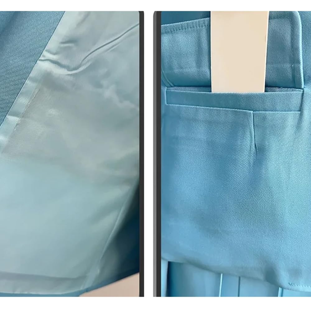 Sousuke Shima kostium cosplay, anime, niebieski, mundurek szkolny, kostium Mitsumi Iwakura, cosplay, stroje na Halloween, Boże Narodzenie, odgrywanie ról, przebranie
