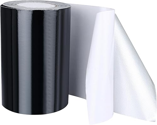 RealPlus Cinta impermeable flexible para el vientre de 7.8 pulgadas x 100 pies con adhesivo de sellado permanente para caravana, remolque, casa