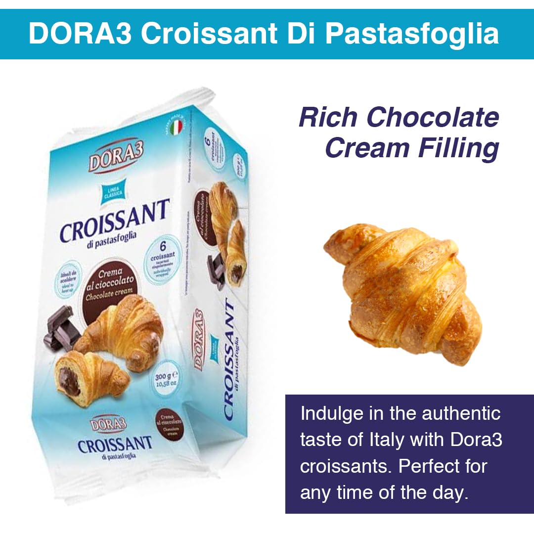 Amazon.com: DORA3 Croissant Di Pastasfoglia - Authentic Italian