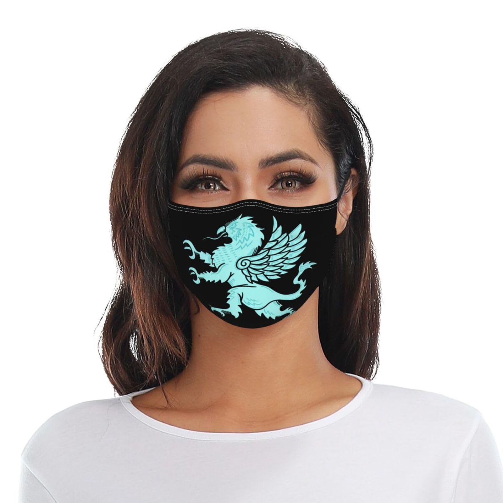 Griffin Coat of Arms Adult Dust Mask Adjustable Dust Face with 2 Filter79