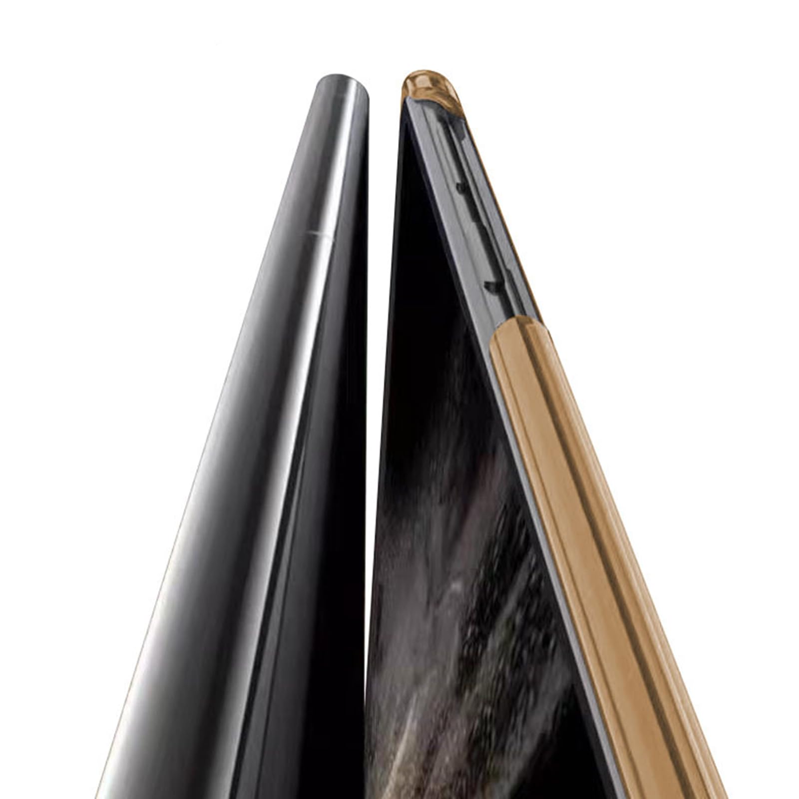 Hülle Magnetisches Für Huawei Mate X6, Echtes Lederhülle Flip View Fenster Schutzhülle Luxury Rundumschutz Stossfest Galvanisierte Handyhülle,Grün,Mate X6