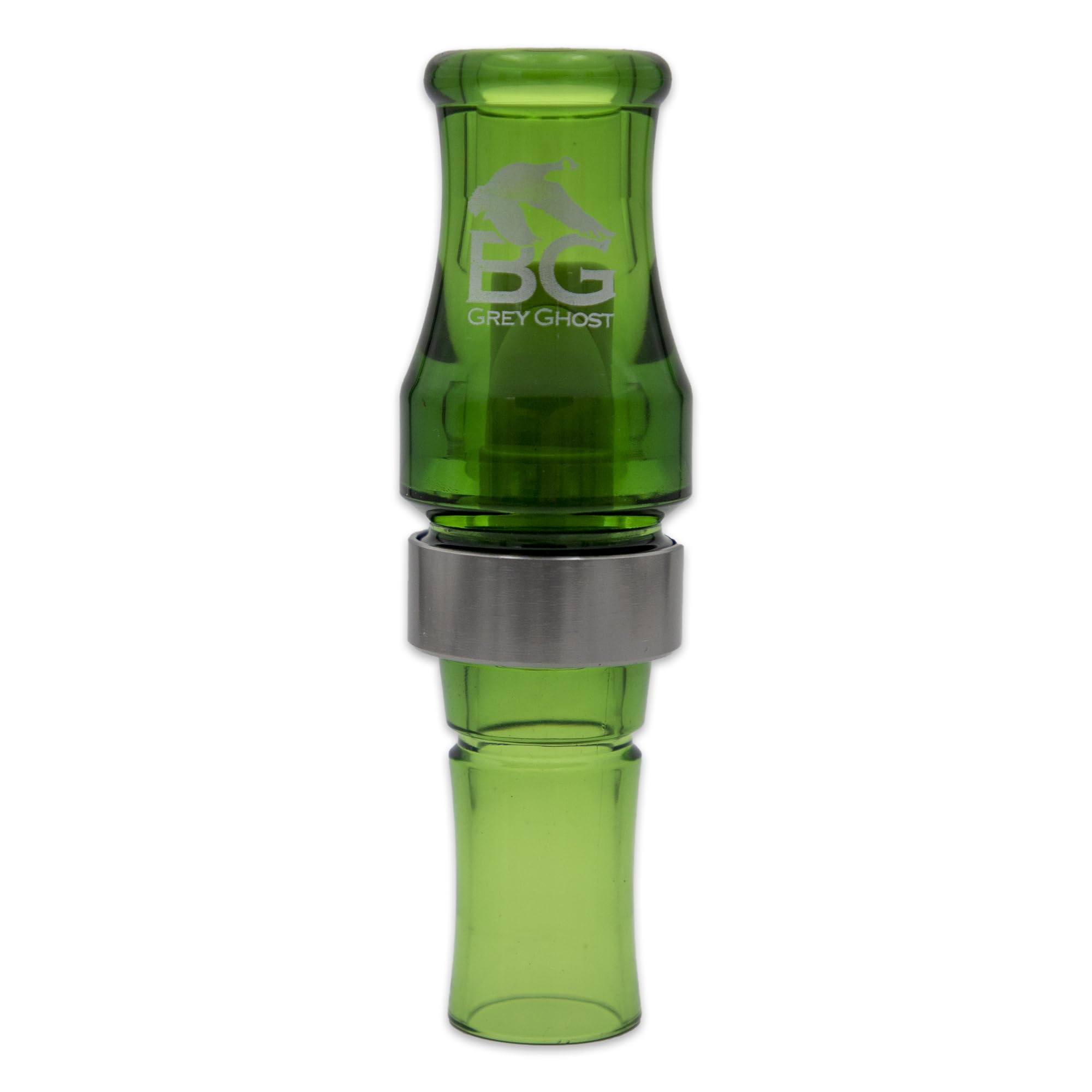 BGC Grey Ghost Canada Goose Call- Poly - Camo Green