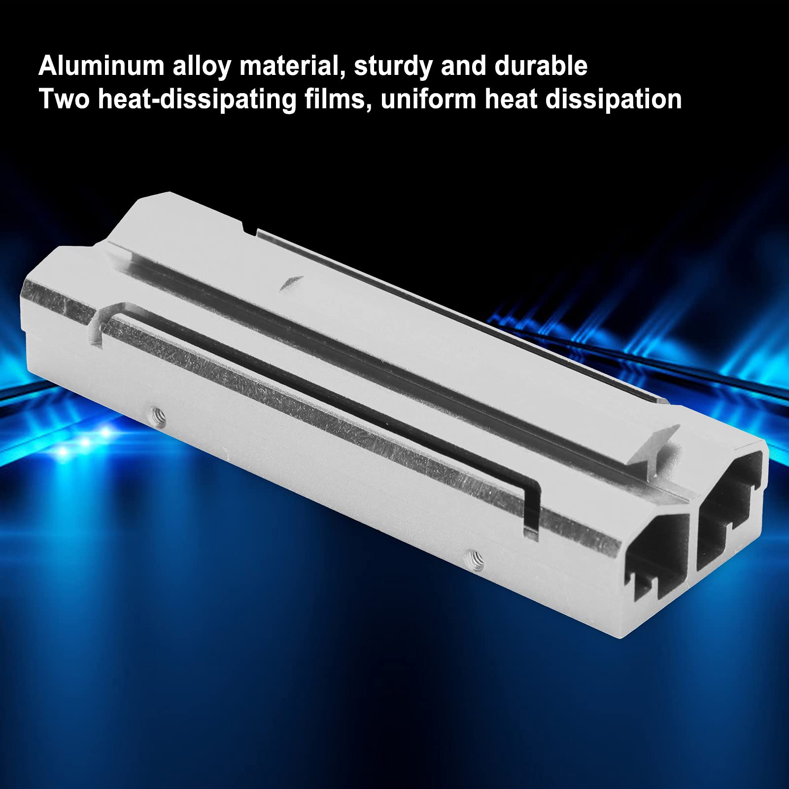 M.2 SSD 2280 Kühler Für PC & PS5 – Aluminium-Kühlkörper Mit Wärmeleitender Silikonfolie