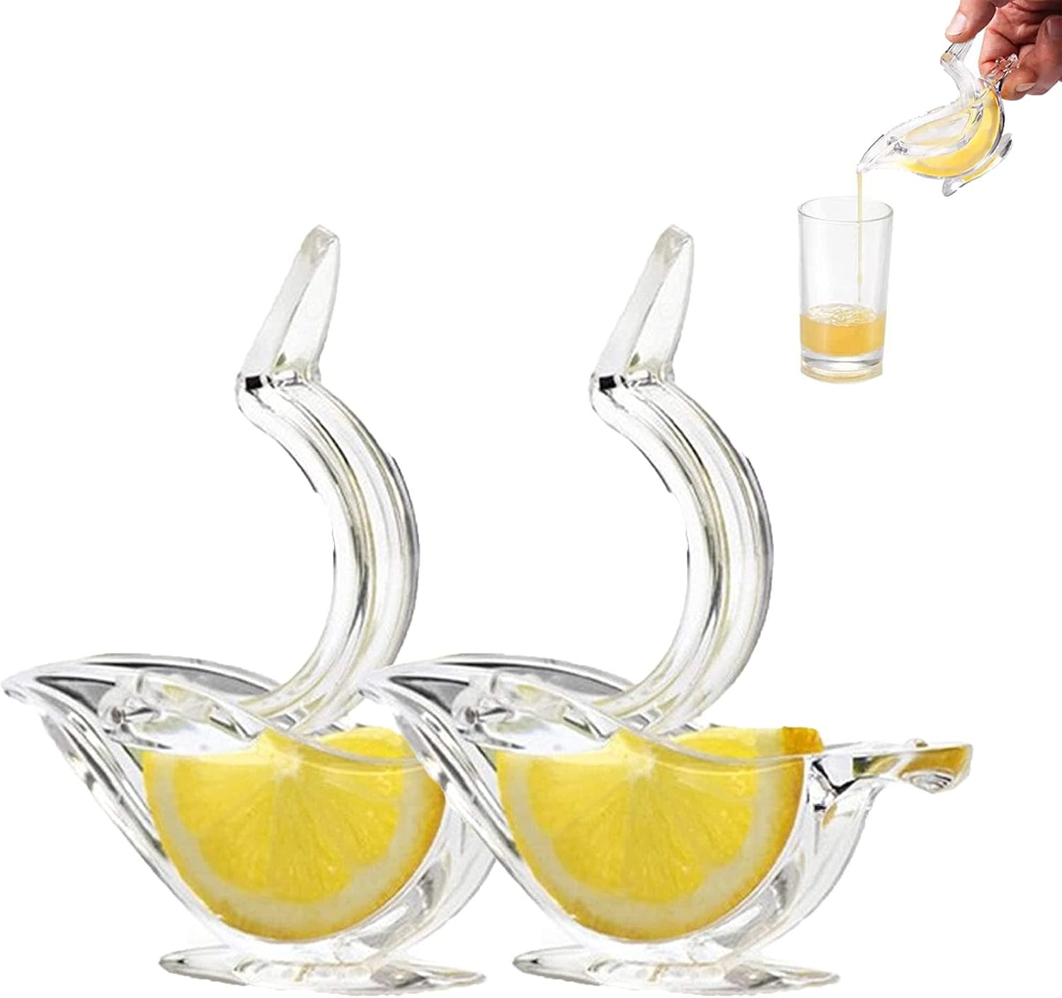 Lemon Squeezer, Manual Lemon Juicer, Acrylic Manual Lemon