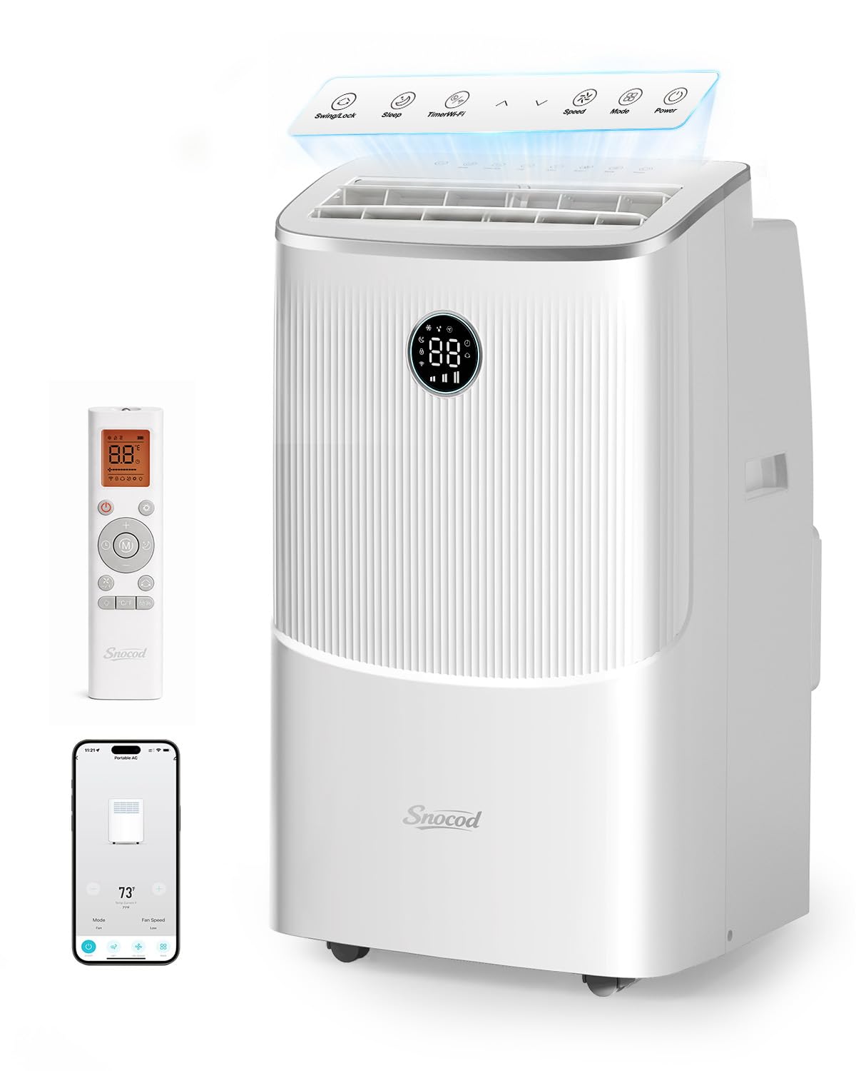 SNOCOD 16,000 BTU Portable AC Unit