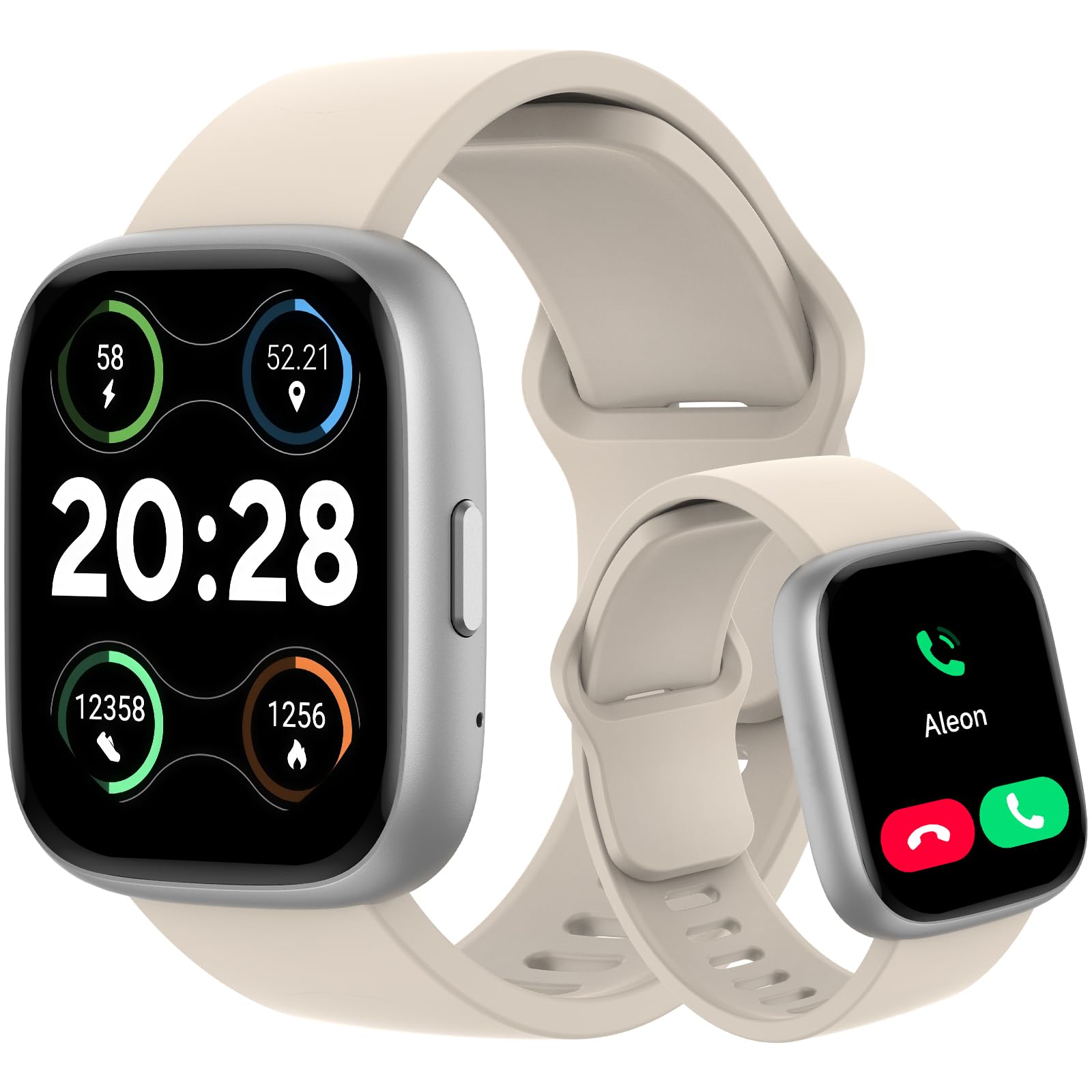 Amazon.com: STNHADO IDW26 Smart Watch for Men and Women, 1.83