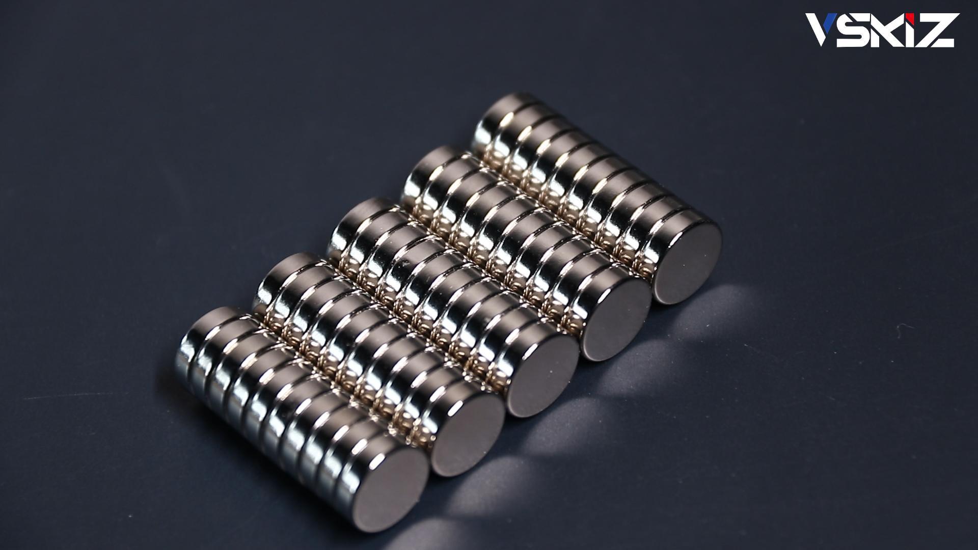 Image of 35 Pcs Small Magnets, 10x3mm Small Fridge Magnet Neodymium Magnet for Whiteboard, Crafts,Kitchen
