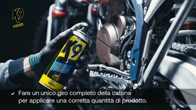 SPRAY LUBRIFICANTE BARDAHL CATENA MOTO STRADA-PISTA K9 - Foto 6