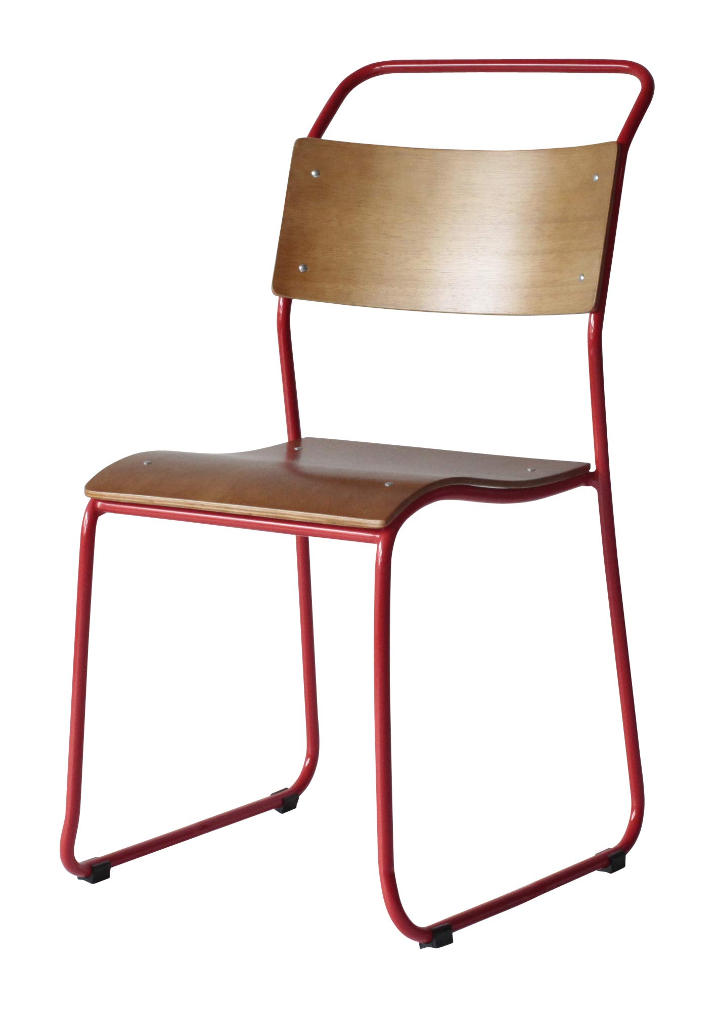 関家具 CRASH GATE/クラッシュゲート スタッキングチェア レッド