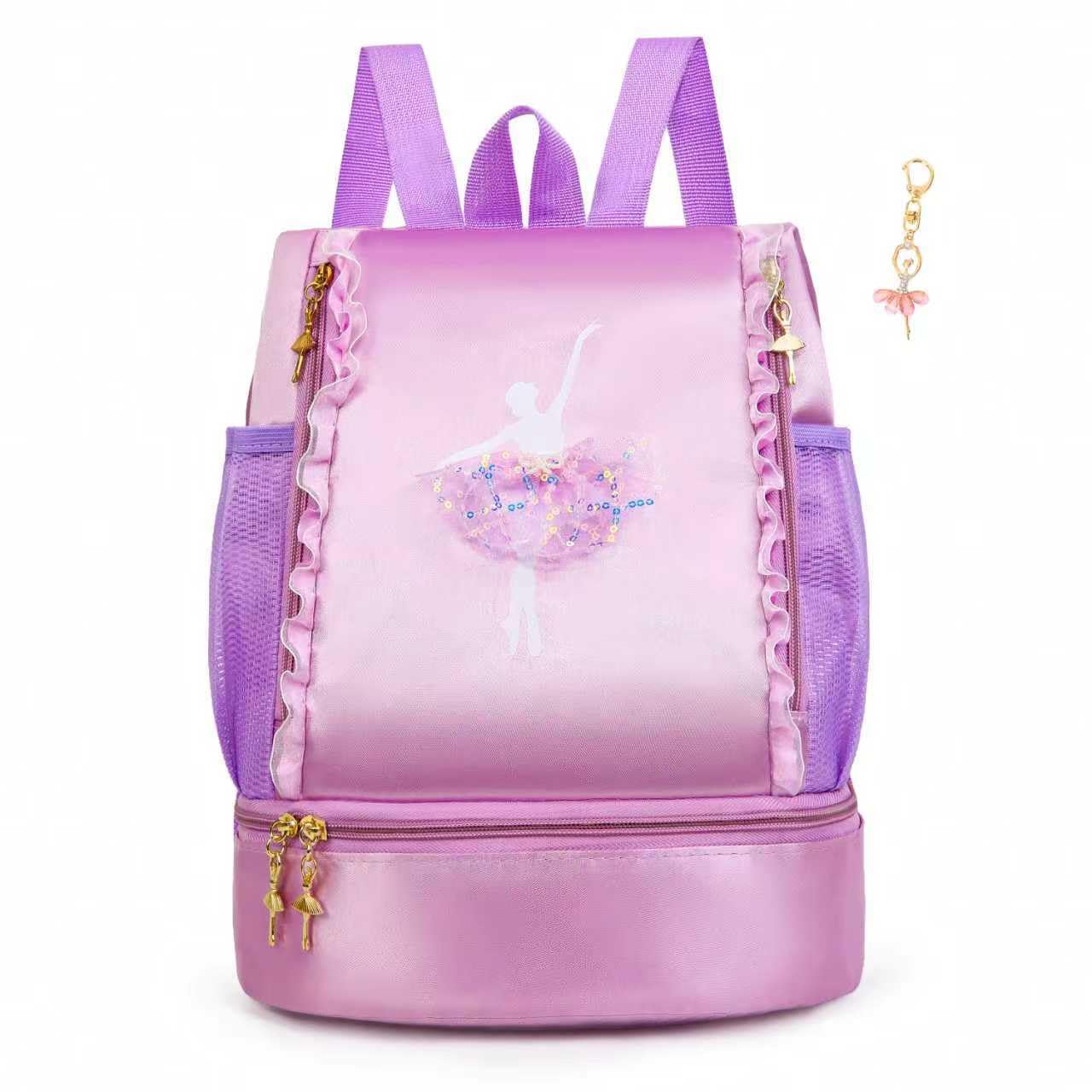Ballet Dance Backpack for Little Girls Ballerina Toddler Bag