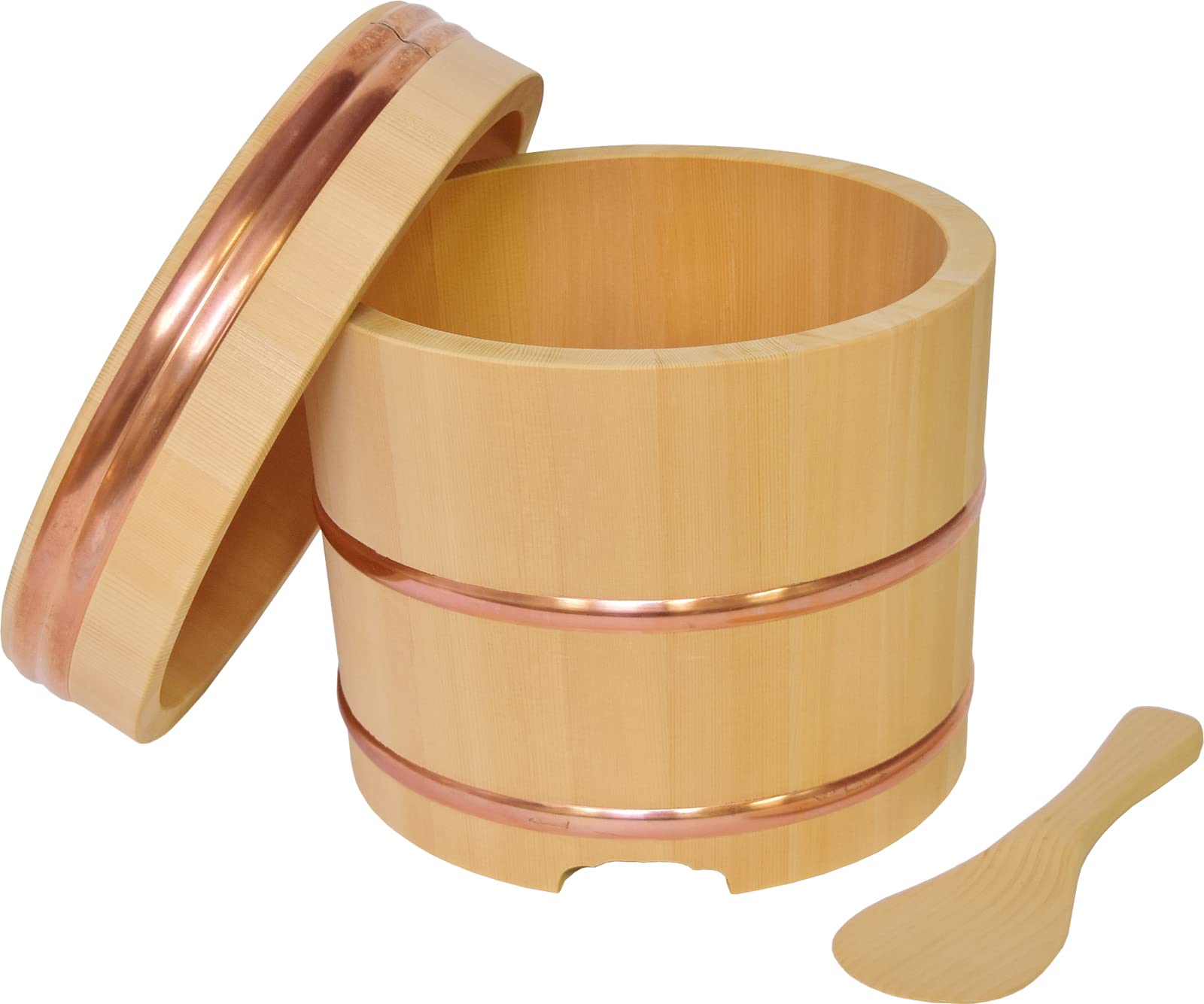 自在のお櫃 おひつ 木製 20cm 木曽 さわら 椹 日本製 山一 松田美智子