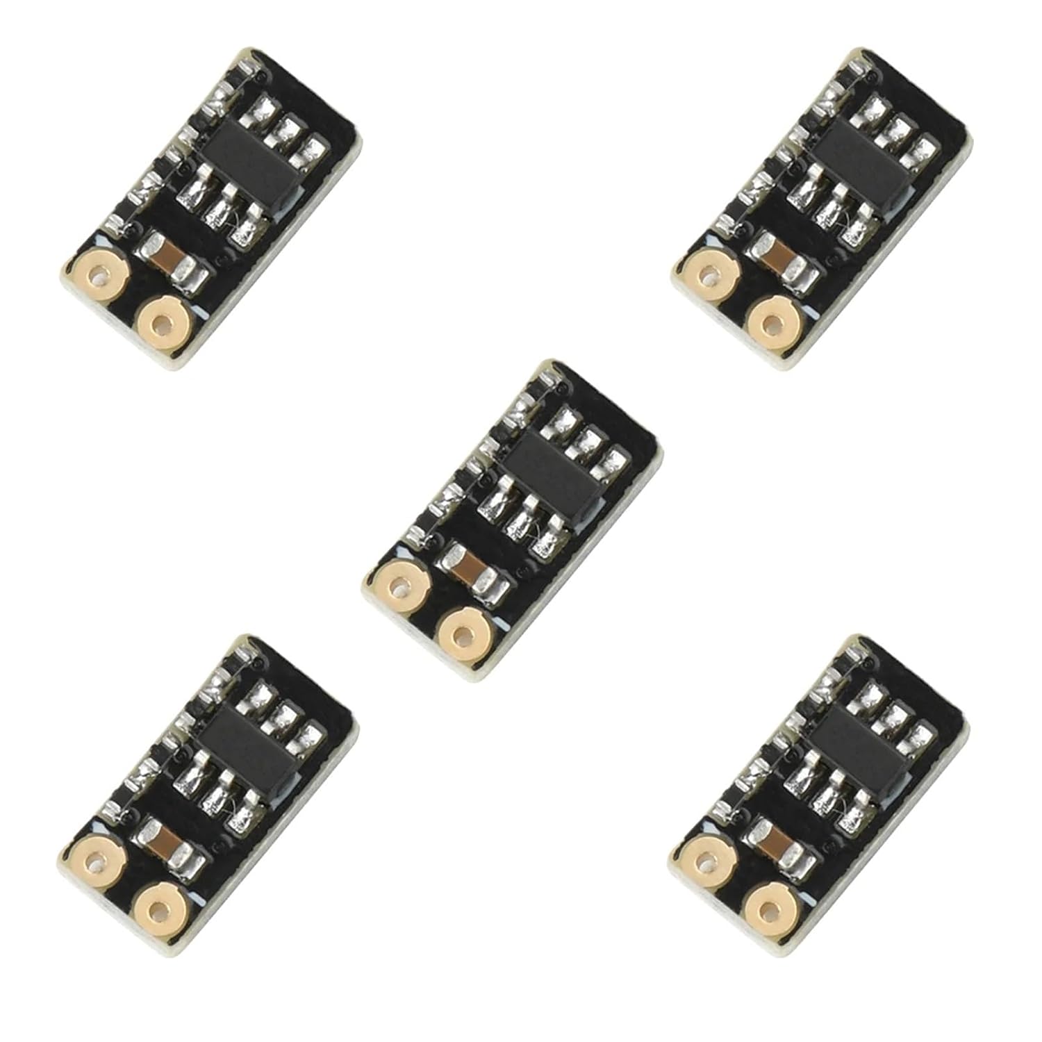 1S Ternary Lithium Battery Electricity Meter DC 3.7-4.2V Power Display Module Indicator LED Light(5 PCS B)