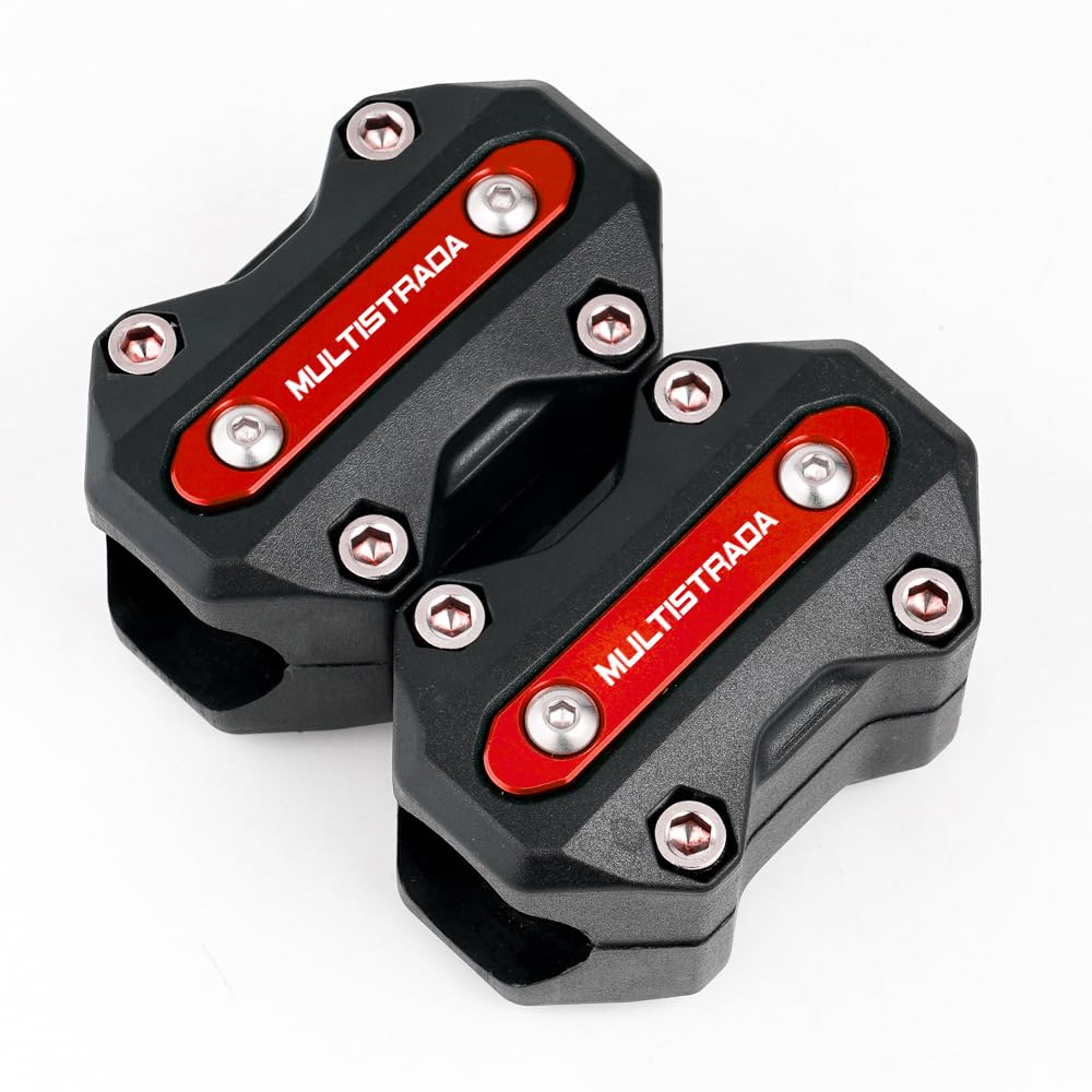 Protezione paraurti per moto multistrada V2 V2S V4 S RALLY protezione paraurti paraurti multistrada 950 1200/1260 /S/ST (rosso)