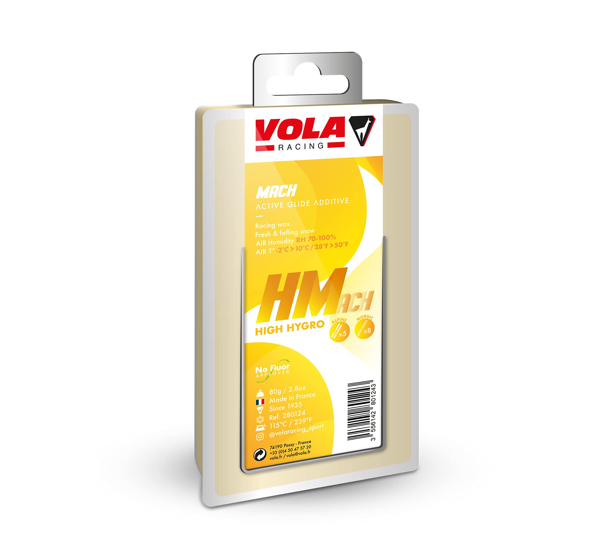 Vola Amarillo HMach-80g Adultos Unisex N.a
