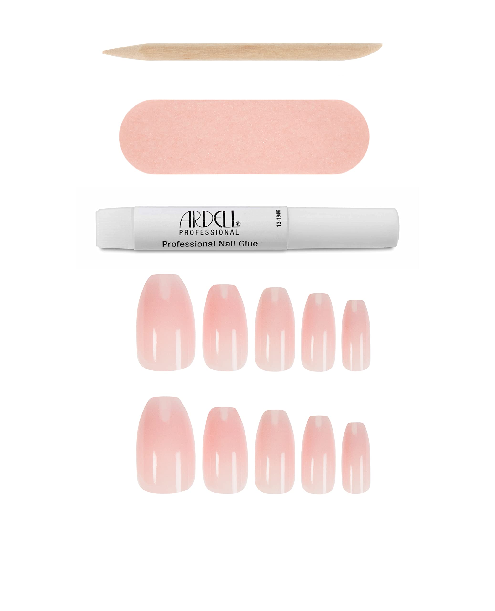 Ardell Nail Addict Artificial Nail Set, French Fade