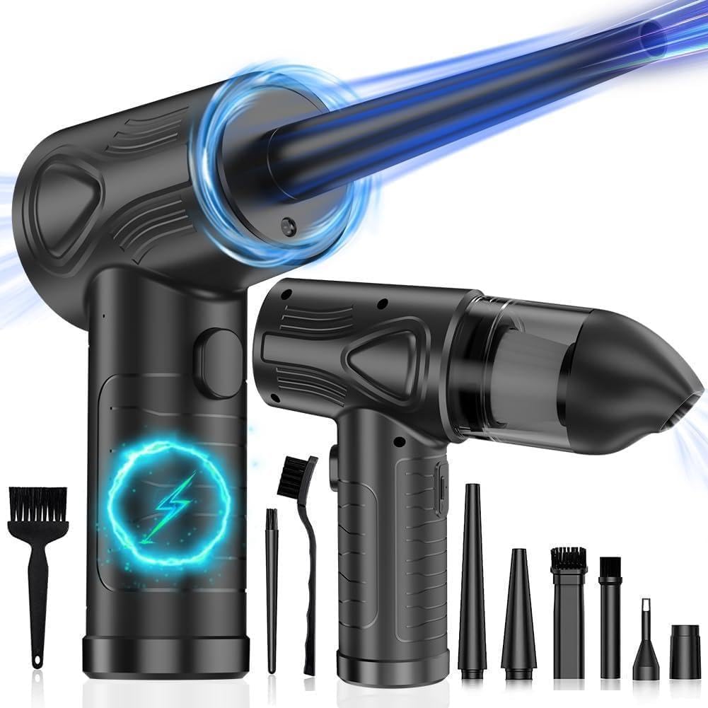 ハンディークリーナー+エアダスター 12000PA吸引力 120000RPM 【公式通販】