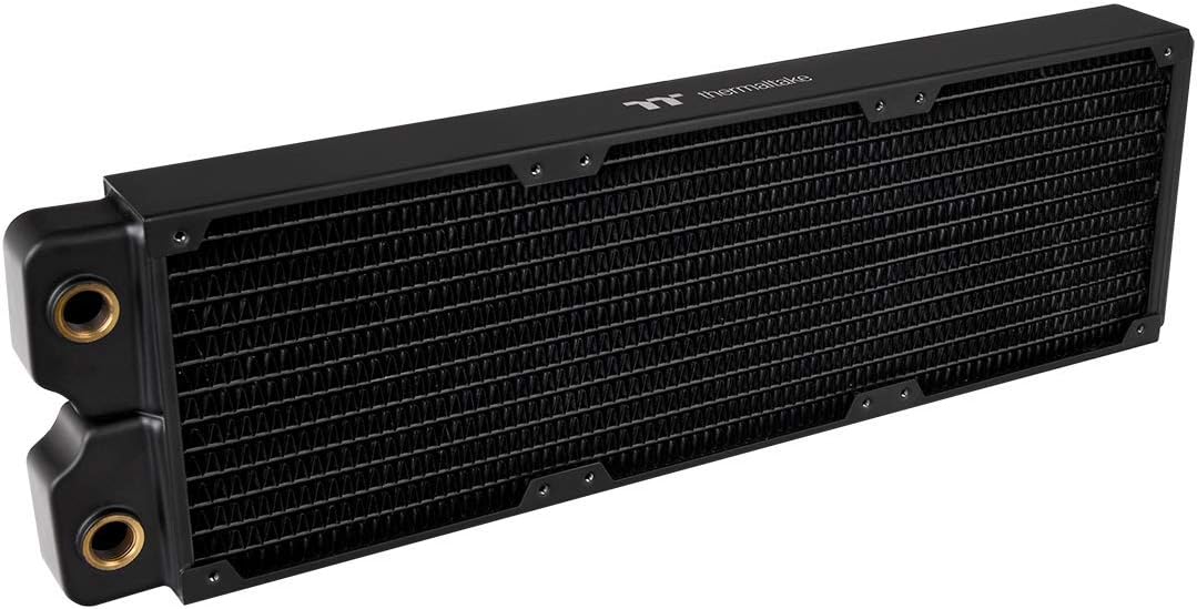 Thermaltake Pacific DIY Liquid Cooling System Clm360 40mm Thick High-Density Fins Dual-Row Copper Tubes Copper Radiator CL-W237-CU00BL-A