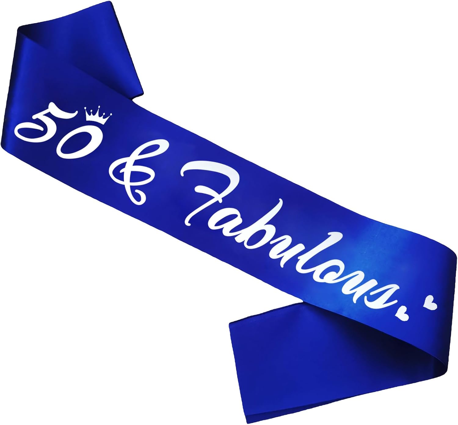 50 Fabulous Birthday Sash, 50th Bday Sash for Women Funny 50th Birthday Party Decorations Suppiles Gift Ideas, Black+ Pink(50 Fabulous)