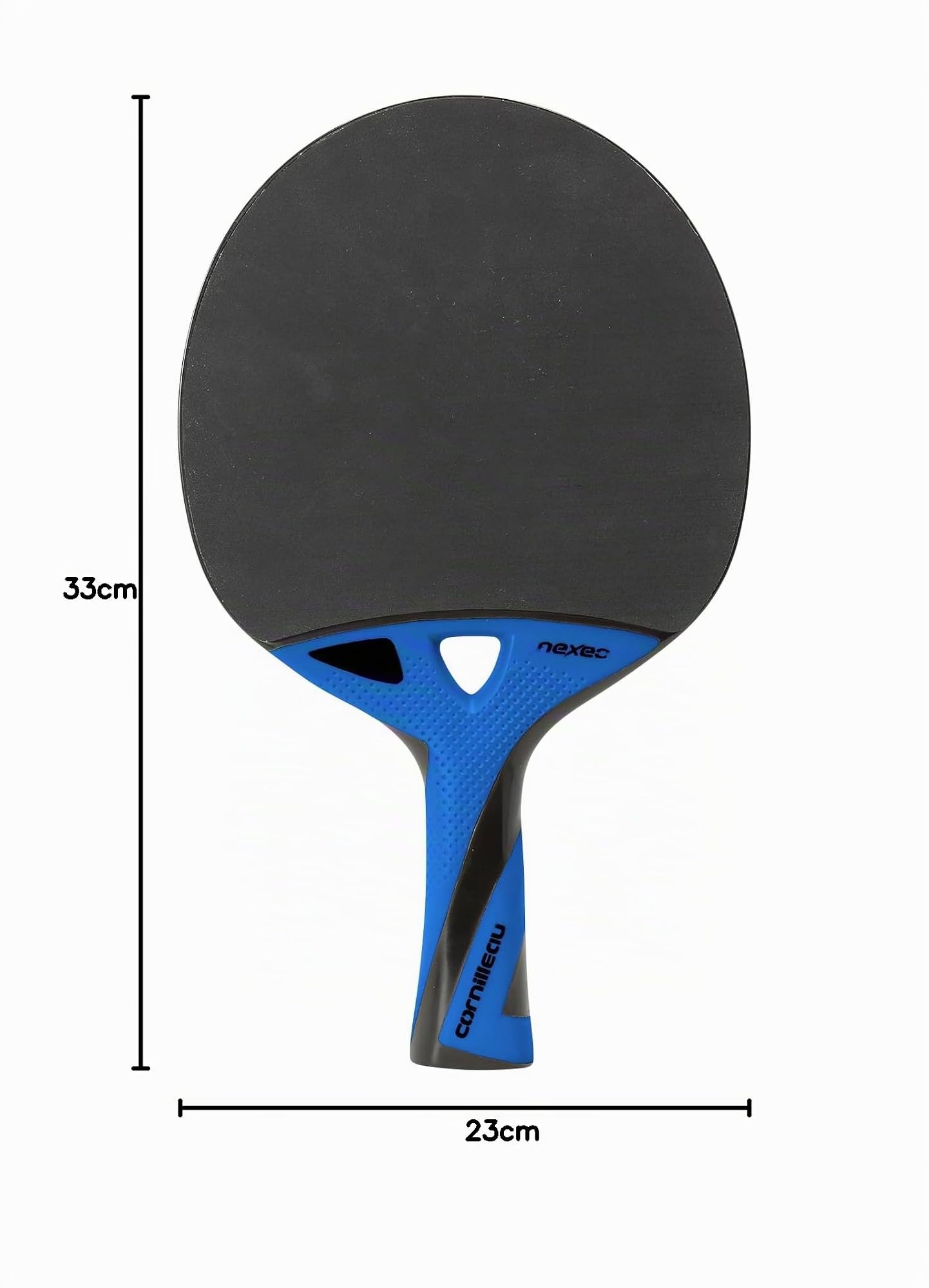 CORNILLEAU Nexeo X90 Carbon - Outdoor Tischtennisschläger – Wetterfester & Stoßfester Carbon-Schläger für Profi-Speed, Maximale Haltbarkeit